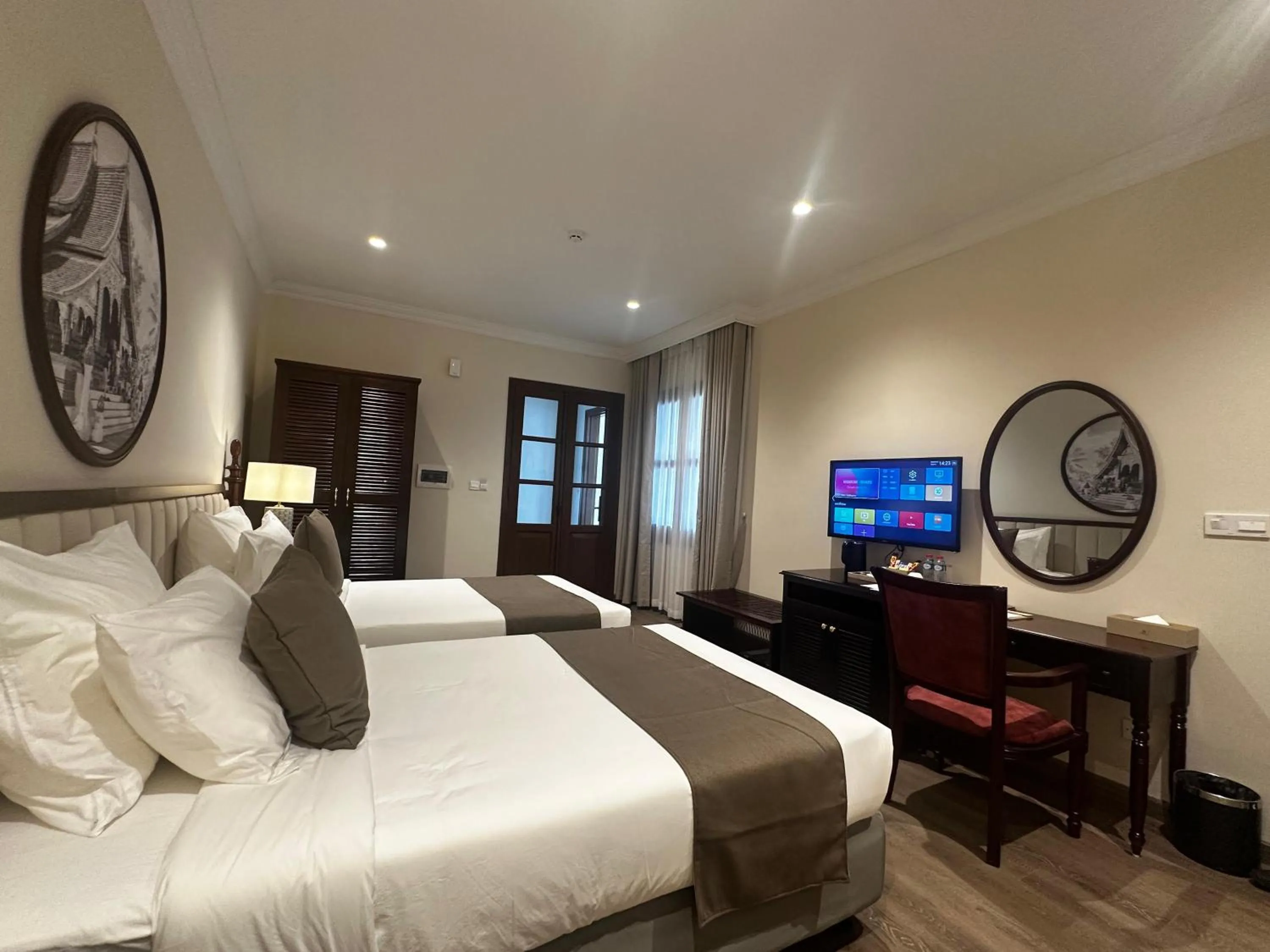 Bedroom, Bed in Champa Palace Hotel