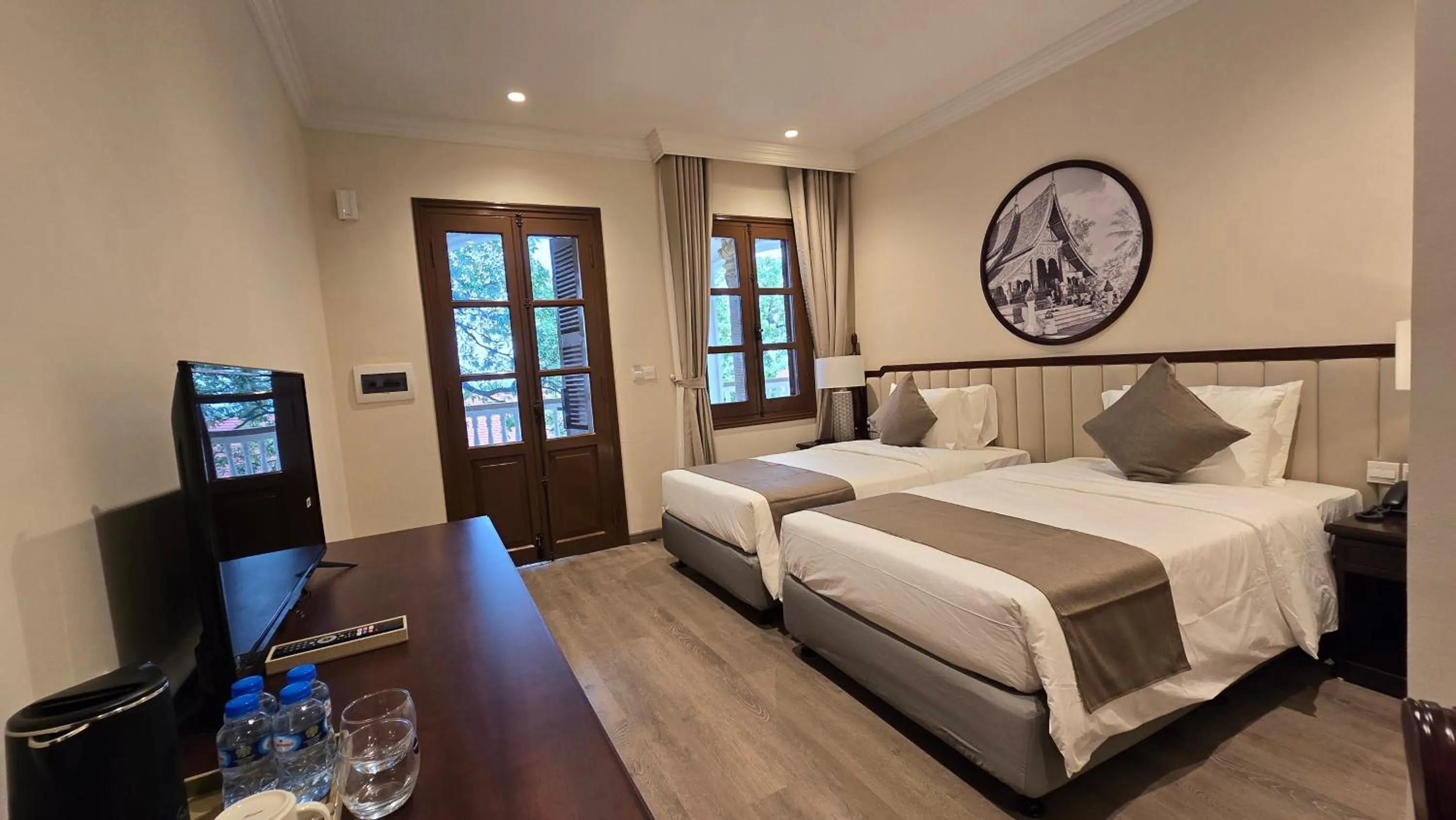 Bedroom, Bed in Champa Palace Hotel