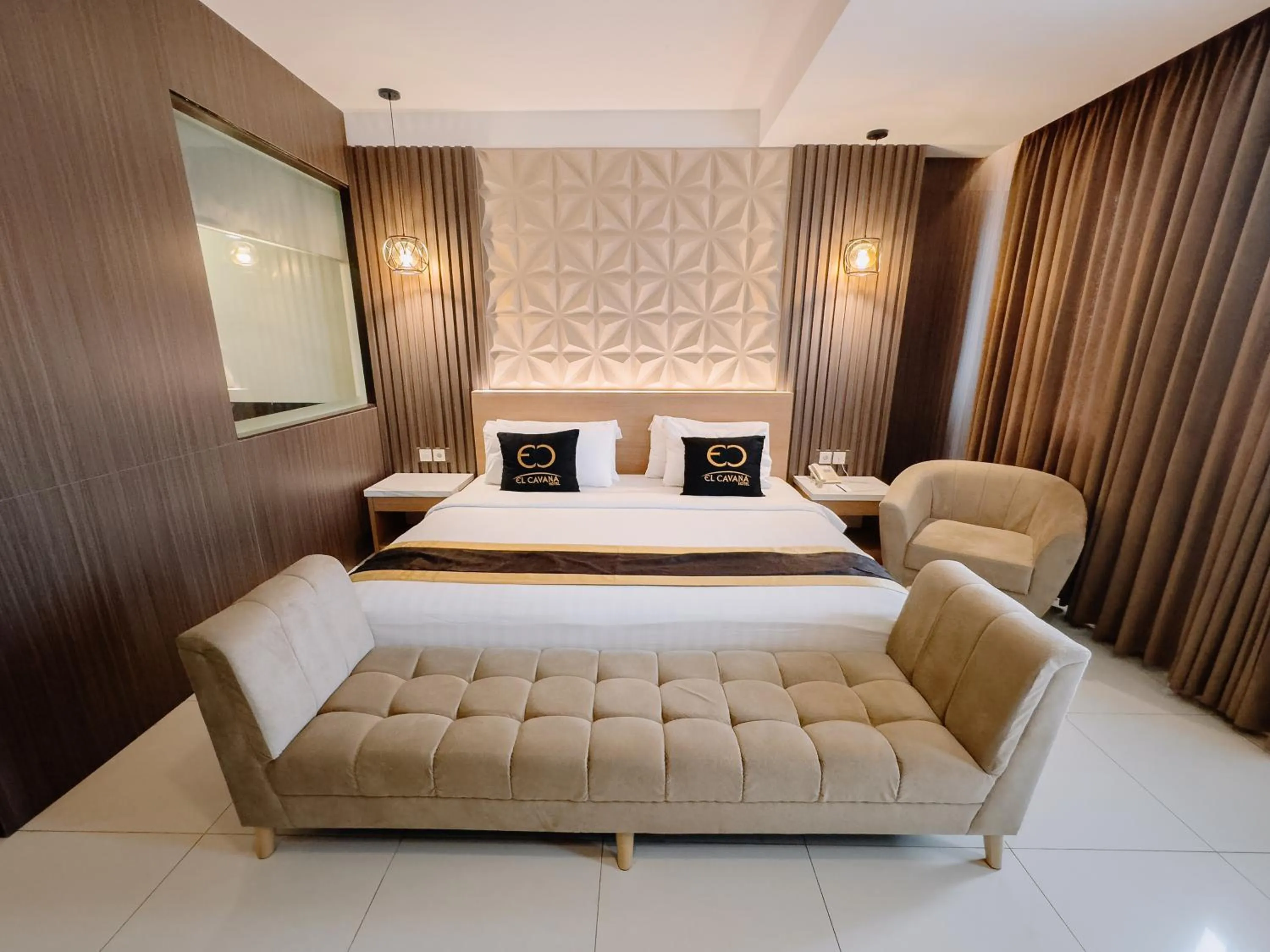 Bed in El Cavana Bandung