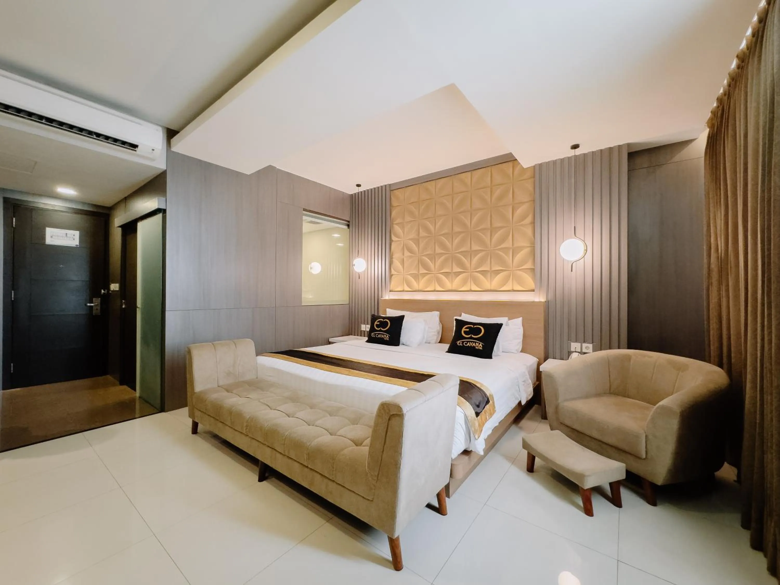 Bed in El Cavana Bandung