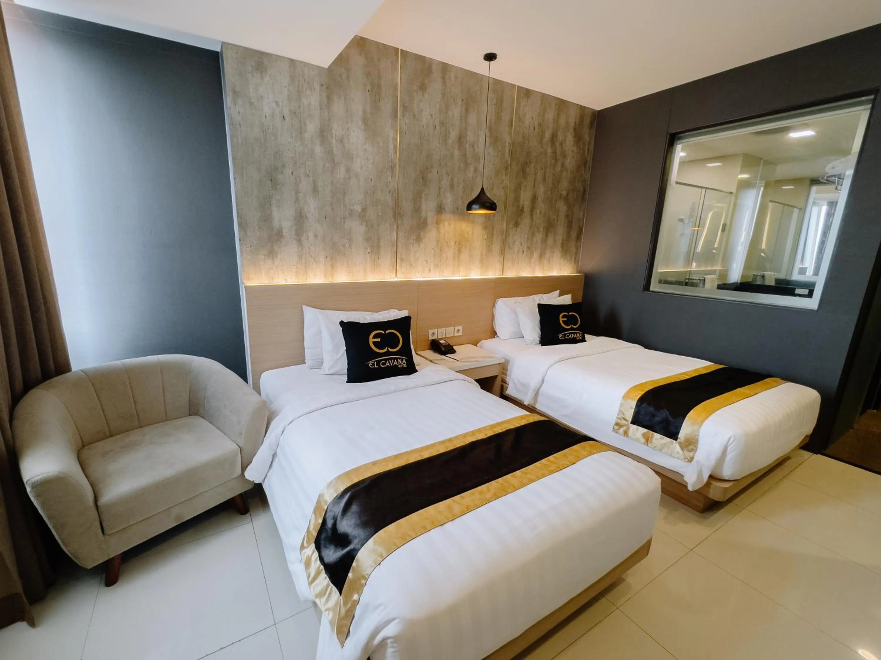 Bed in El Cavana Bandung