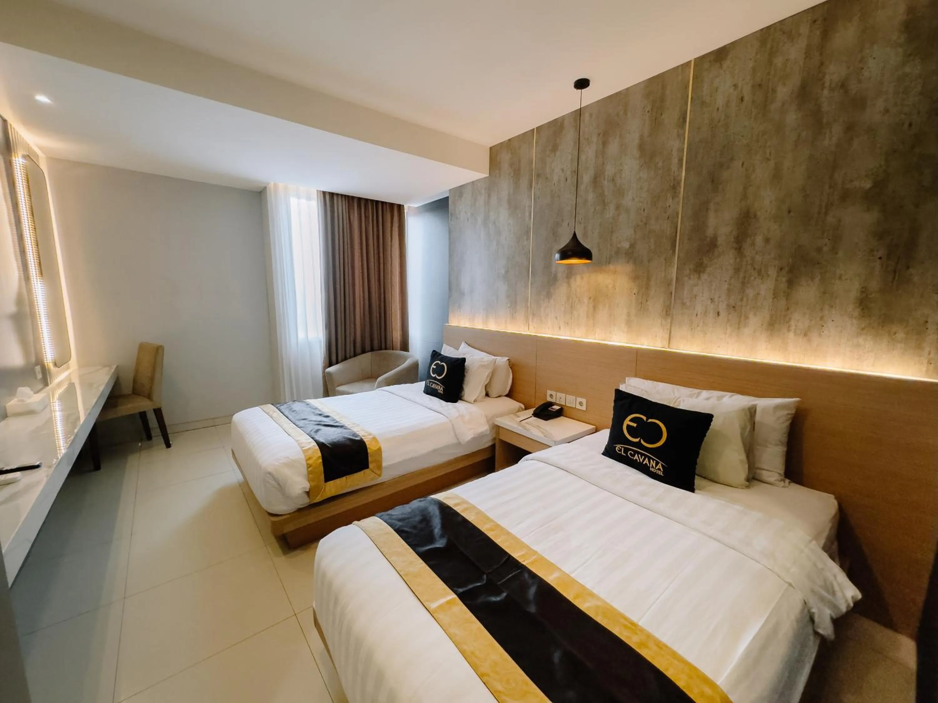 Bed in El Cavana Bandung