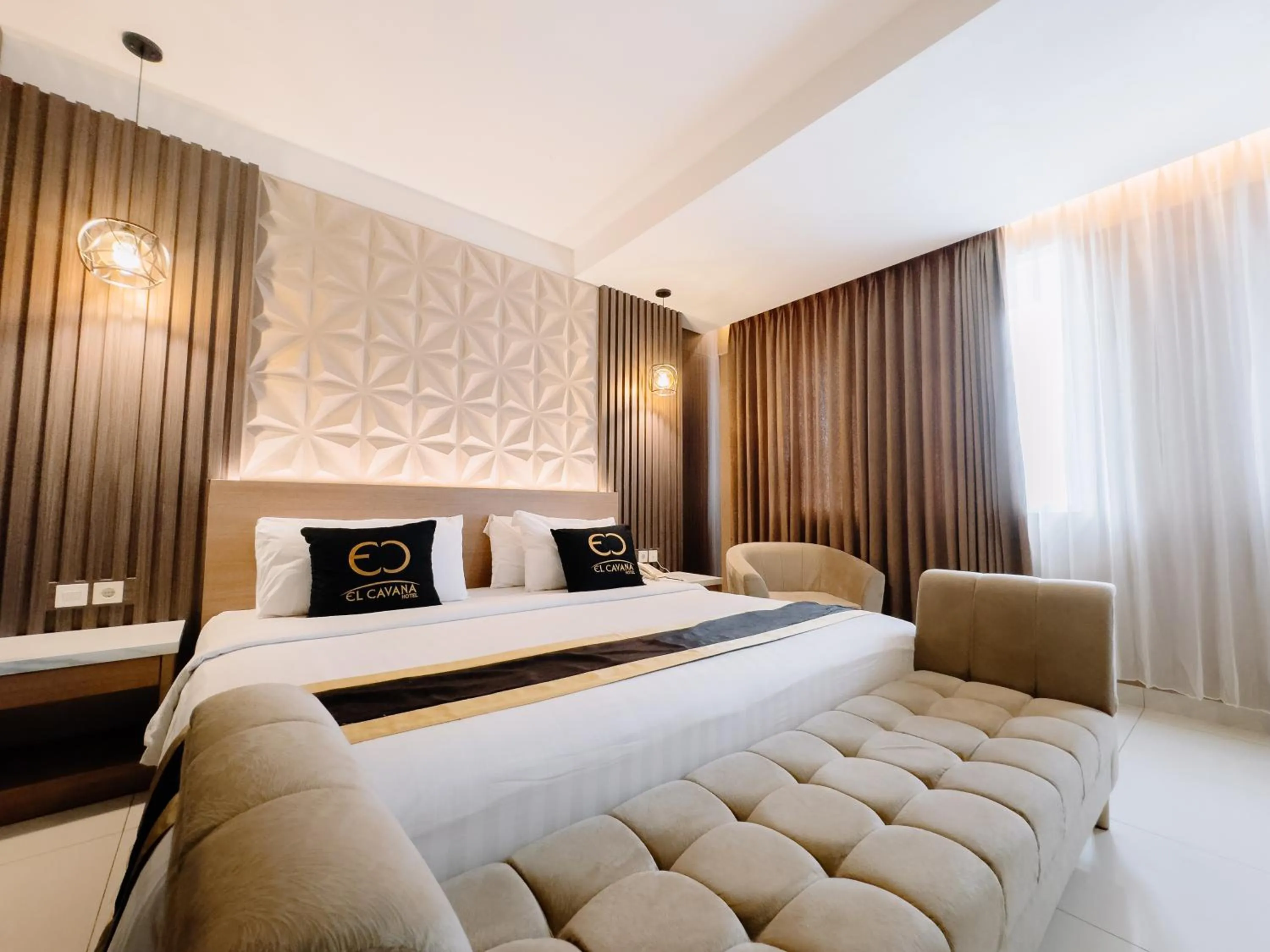 Bed in El Cavana Bandung