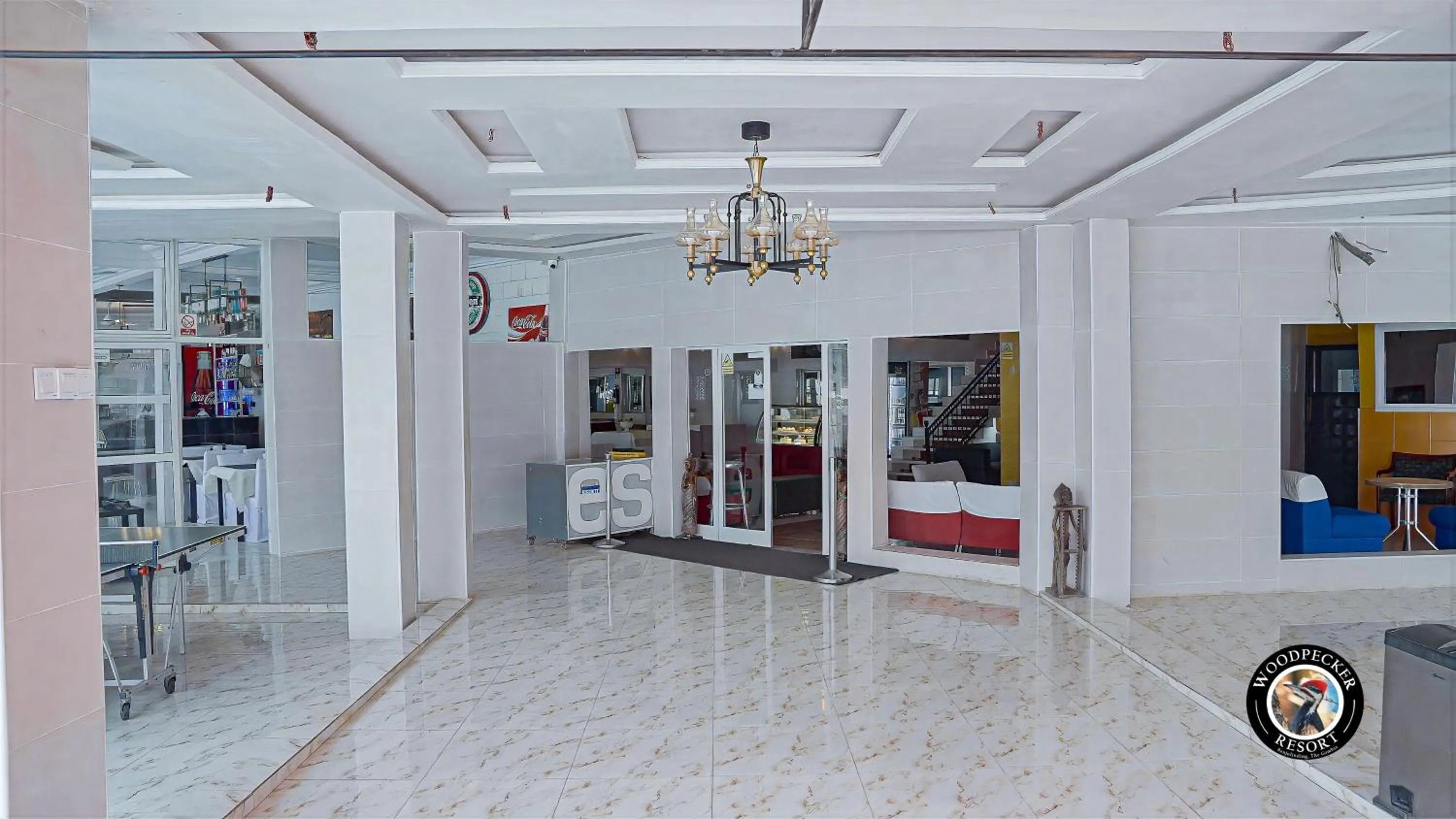 Facade/entrance in Woodpecker Resort Hotel