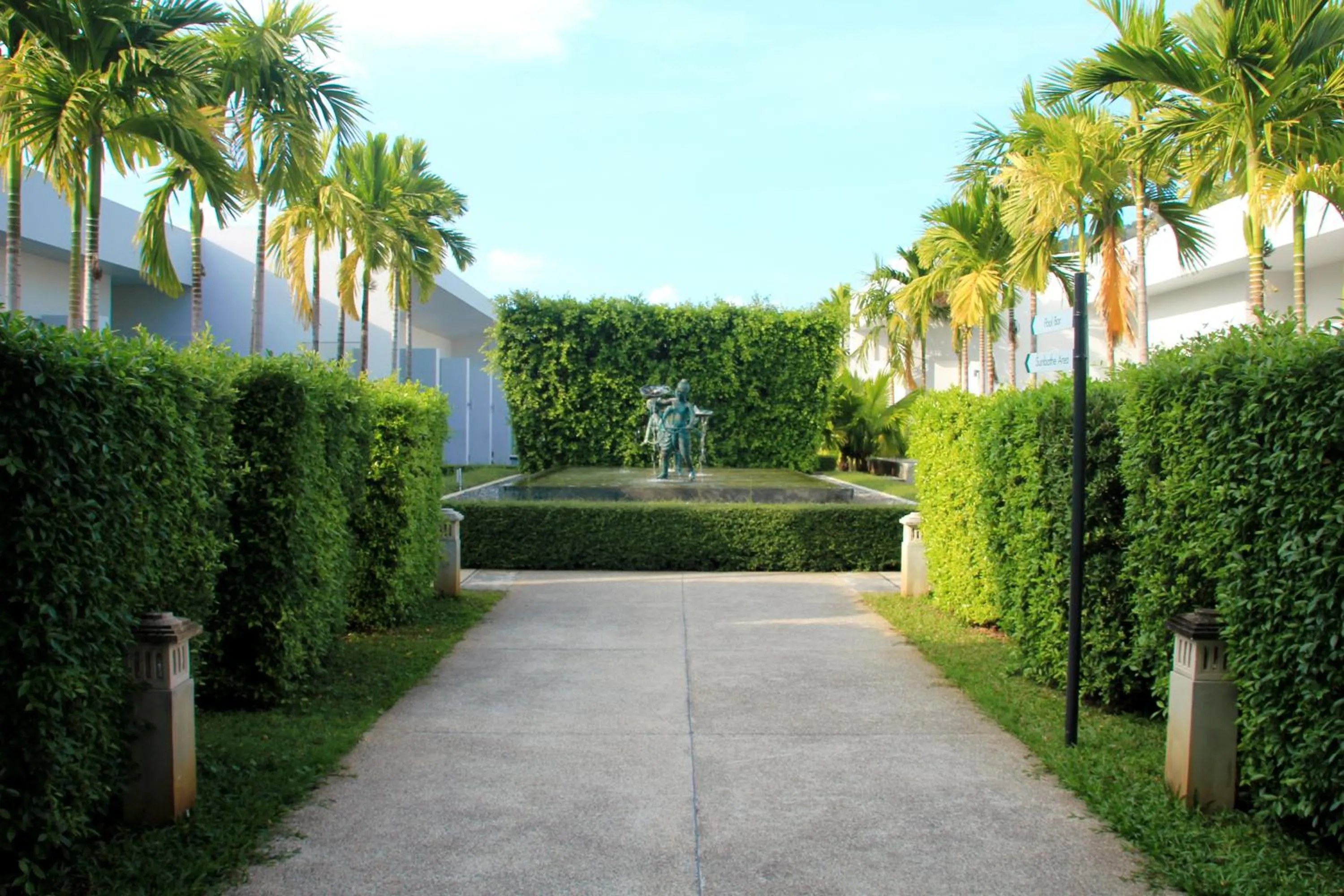 Facade/entrance, Garden in BLU PINE Villa & Pool Access - SHA Plus