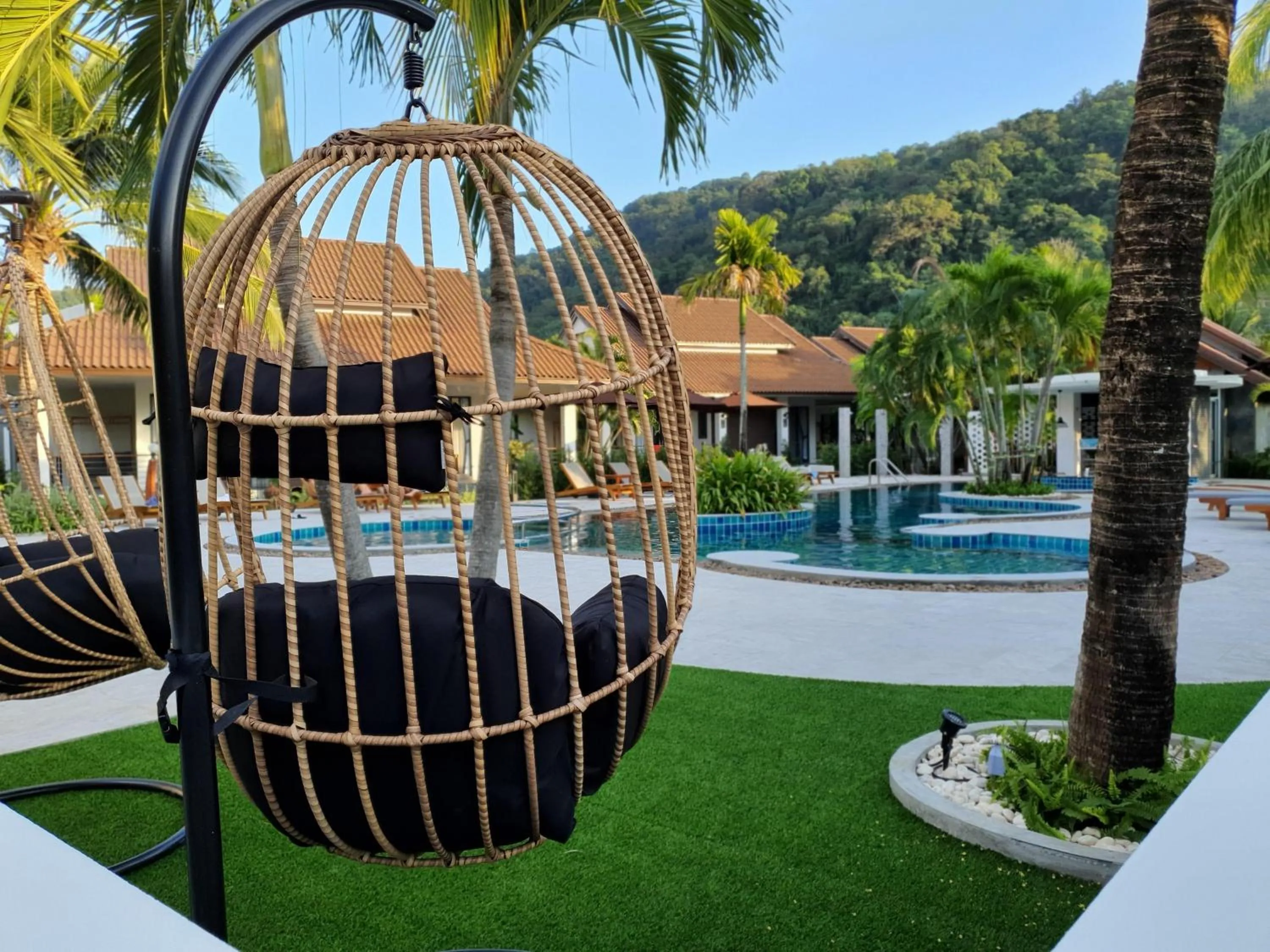 Garden in BLU PINE Villa & Pool Access - SHA Plus