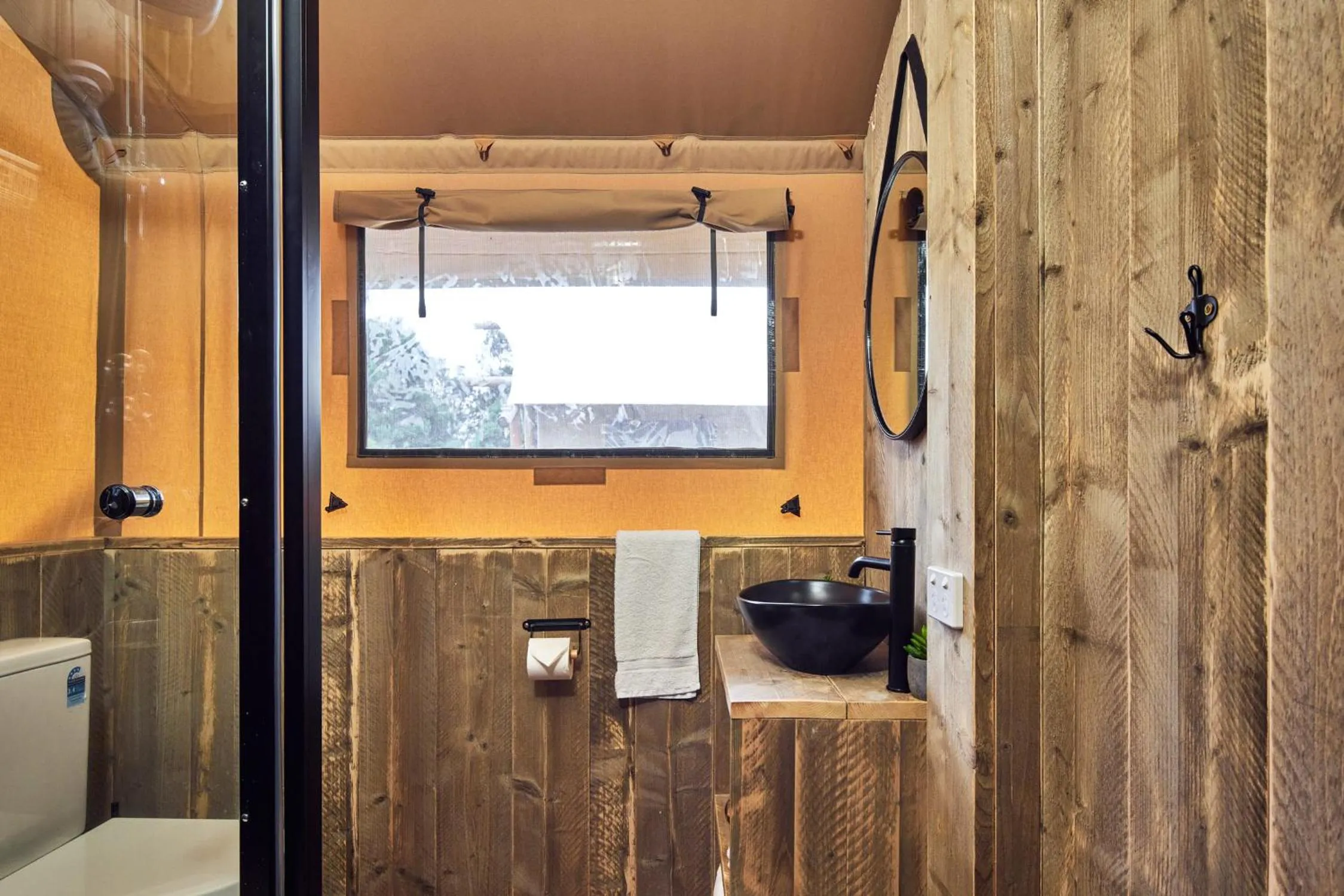 Bathroom in NRMA Port Arthur Holiday Park