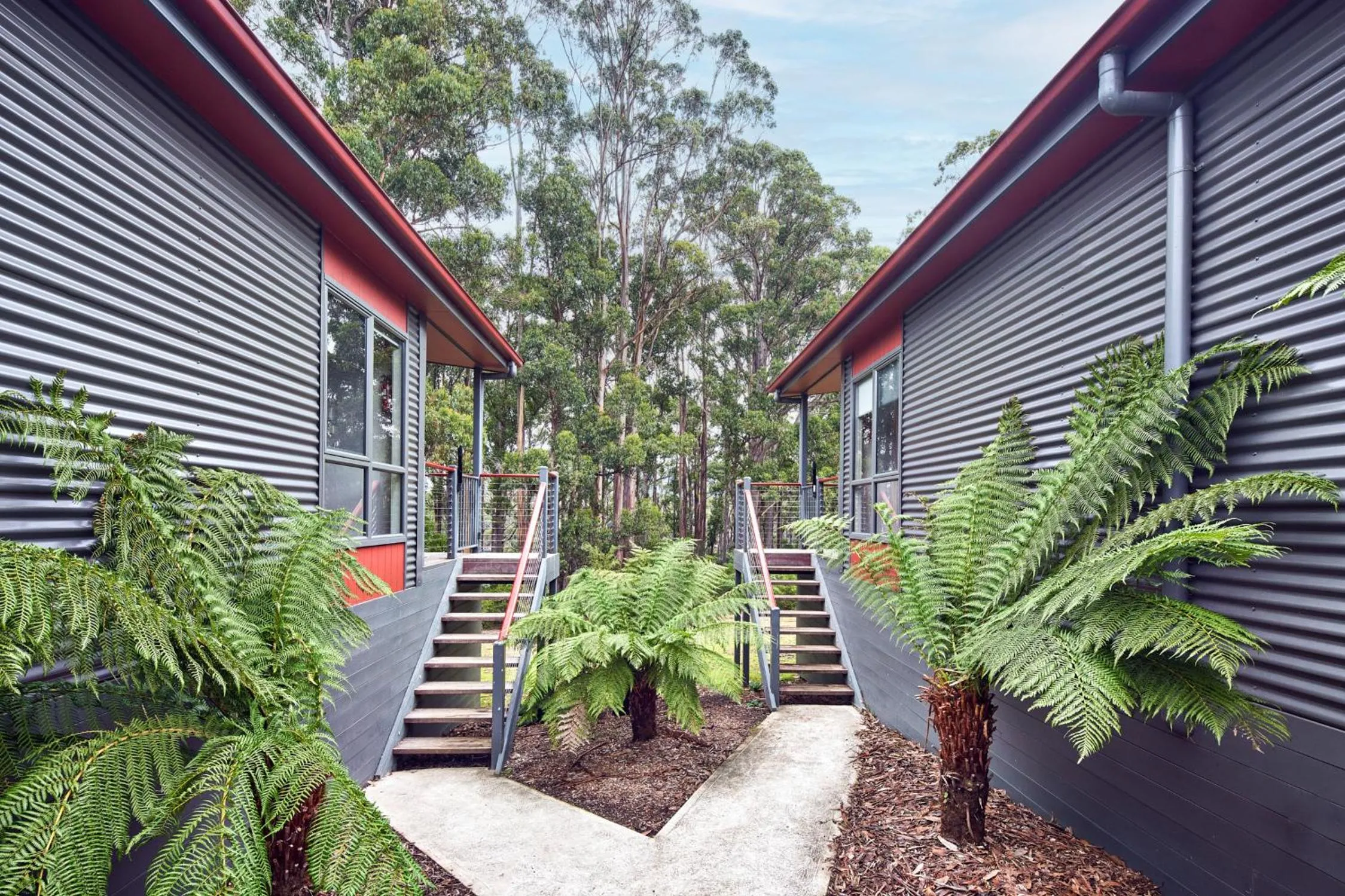 Property building in NRMA Port Arthur Holiday Park