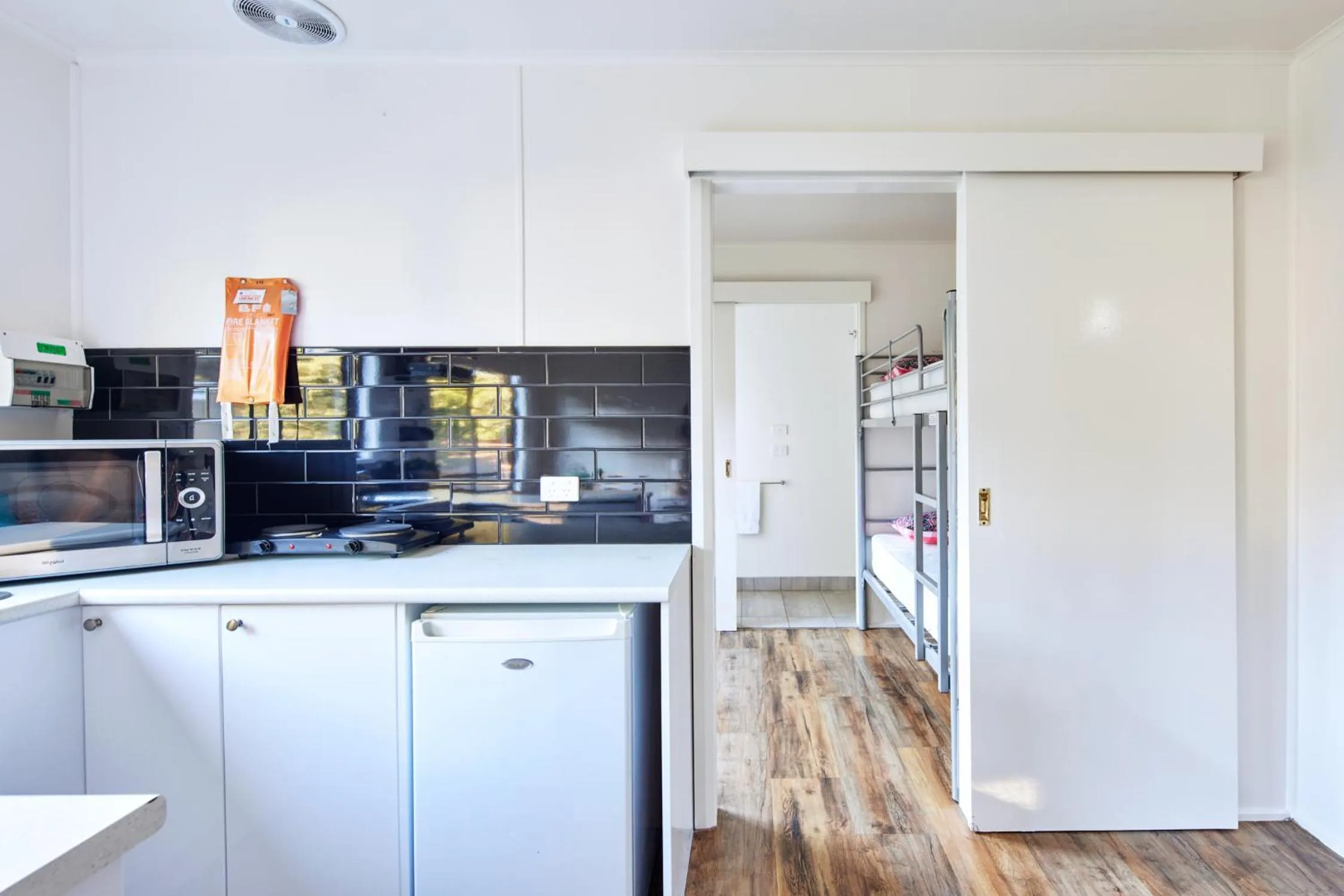 Kitchen or kitchenette in NRMA Port Arthur Holiday Park