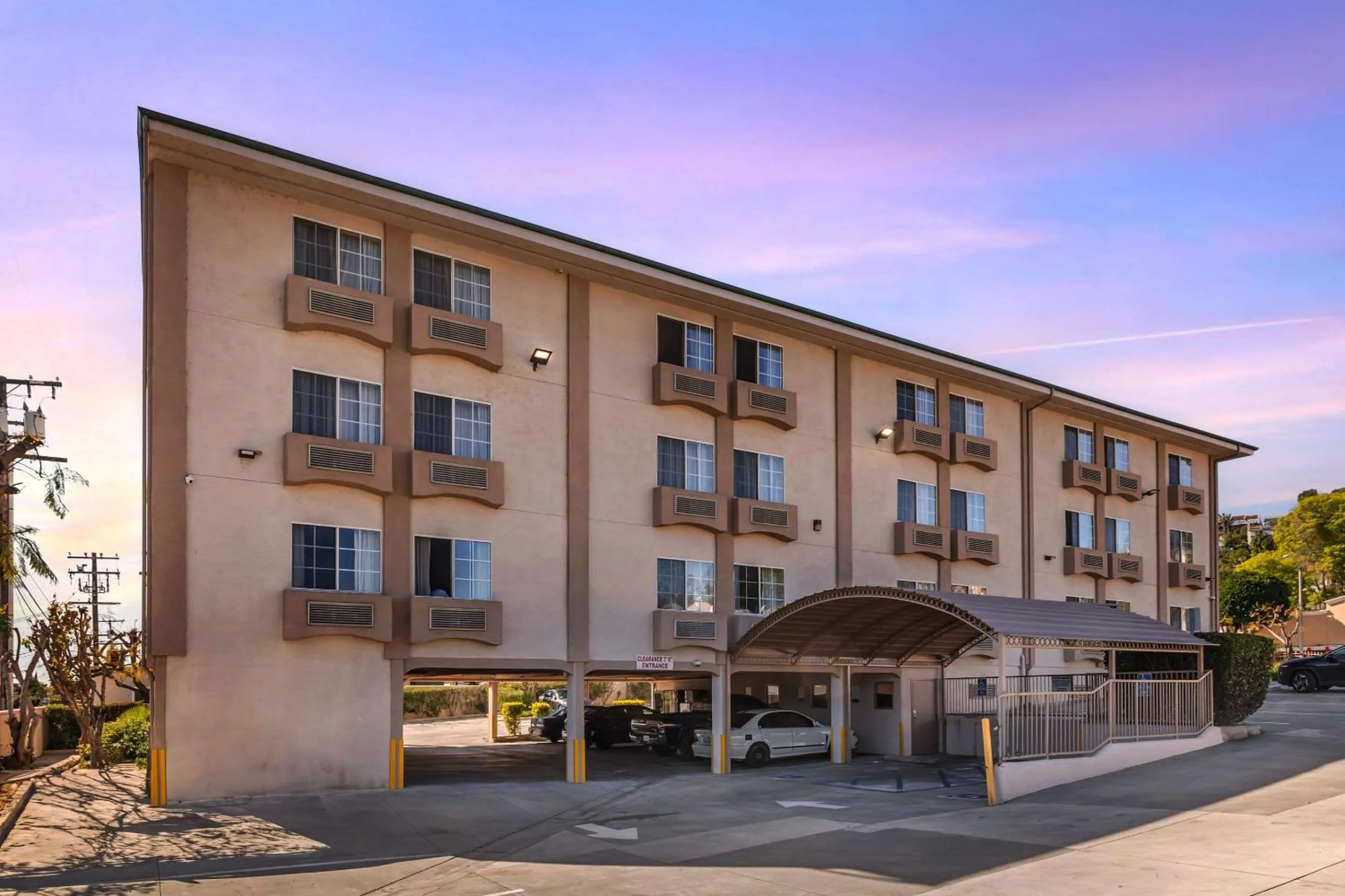 Property building in Comfort Inn Monterey Park - Los Angeles