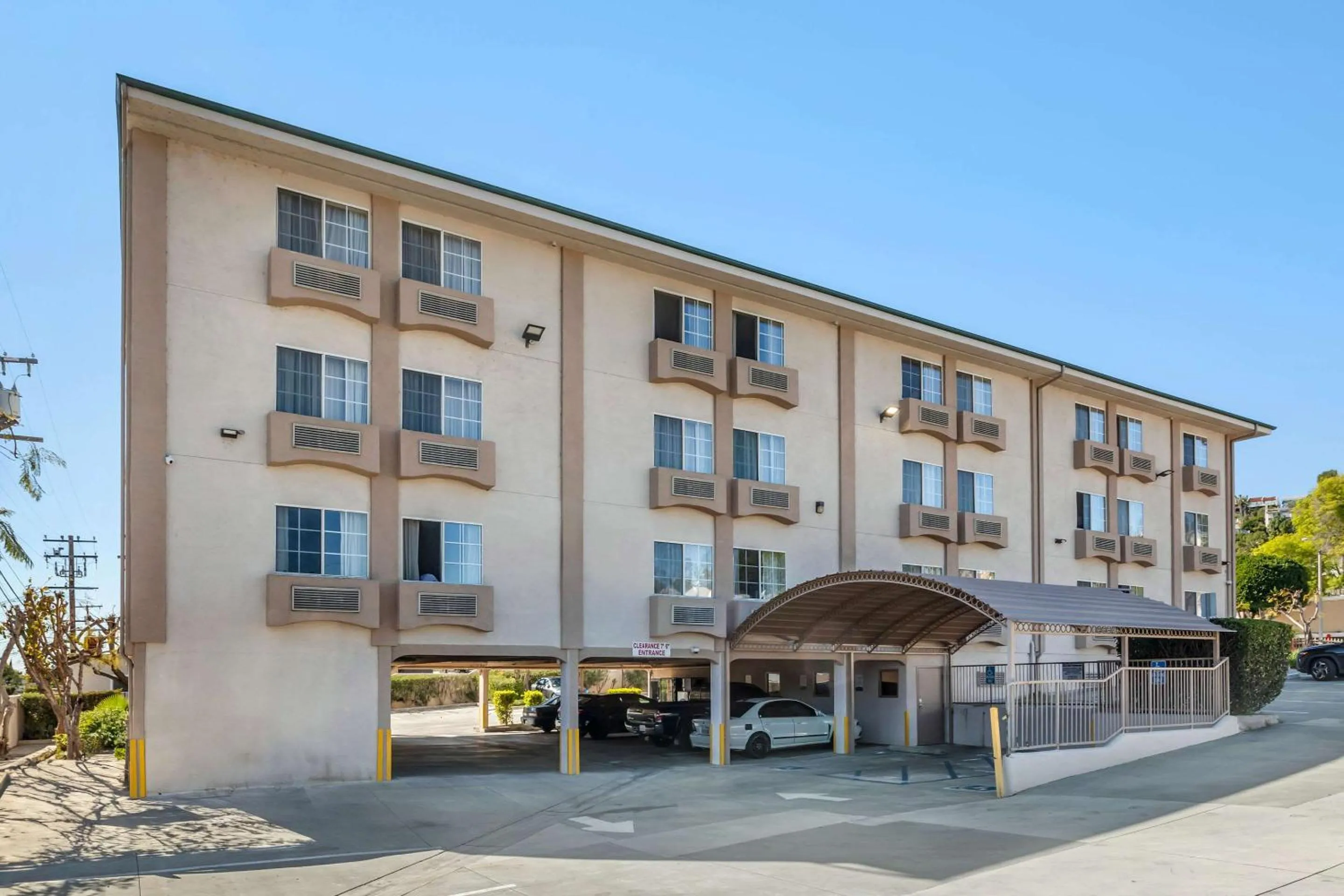 Property building in Comfort Inn Monterey Park - Los Angeles