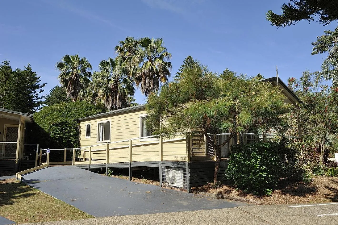 Property building in Big4 Sydney Lakeside Holiday Park