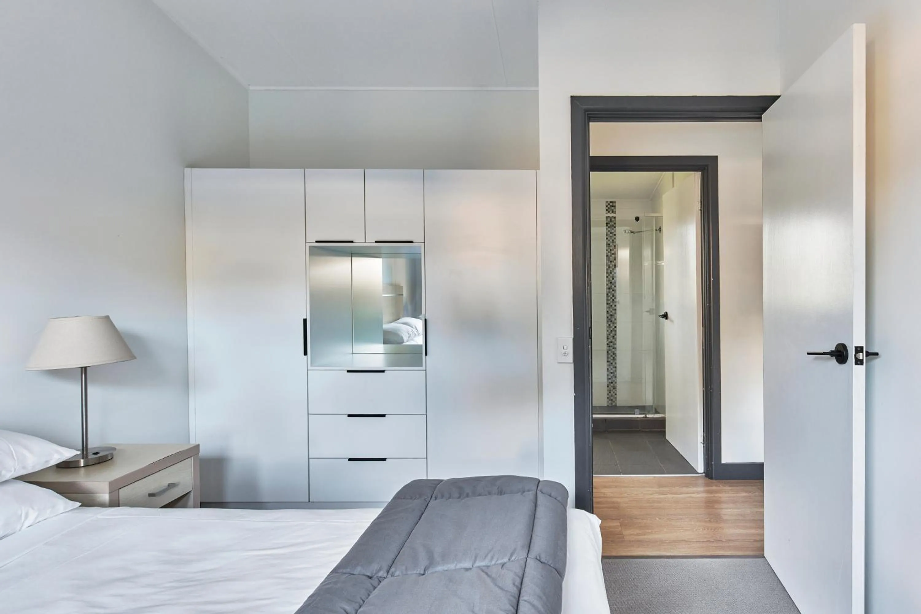 Bed in Big4 Sydney Lakeside Holiday Park