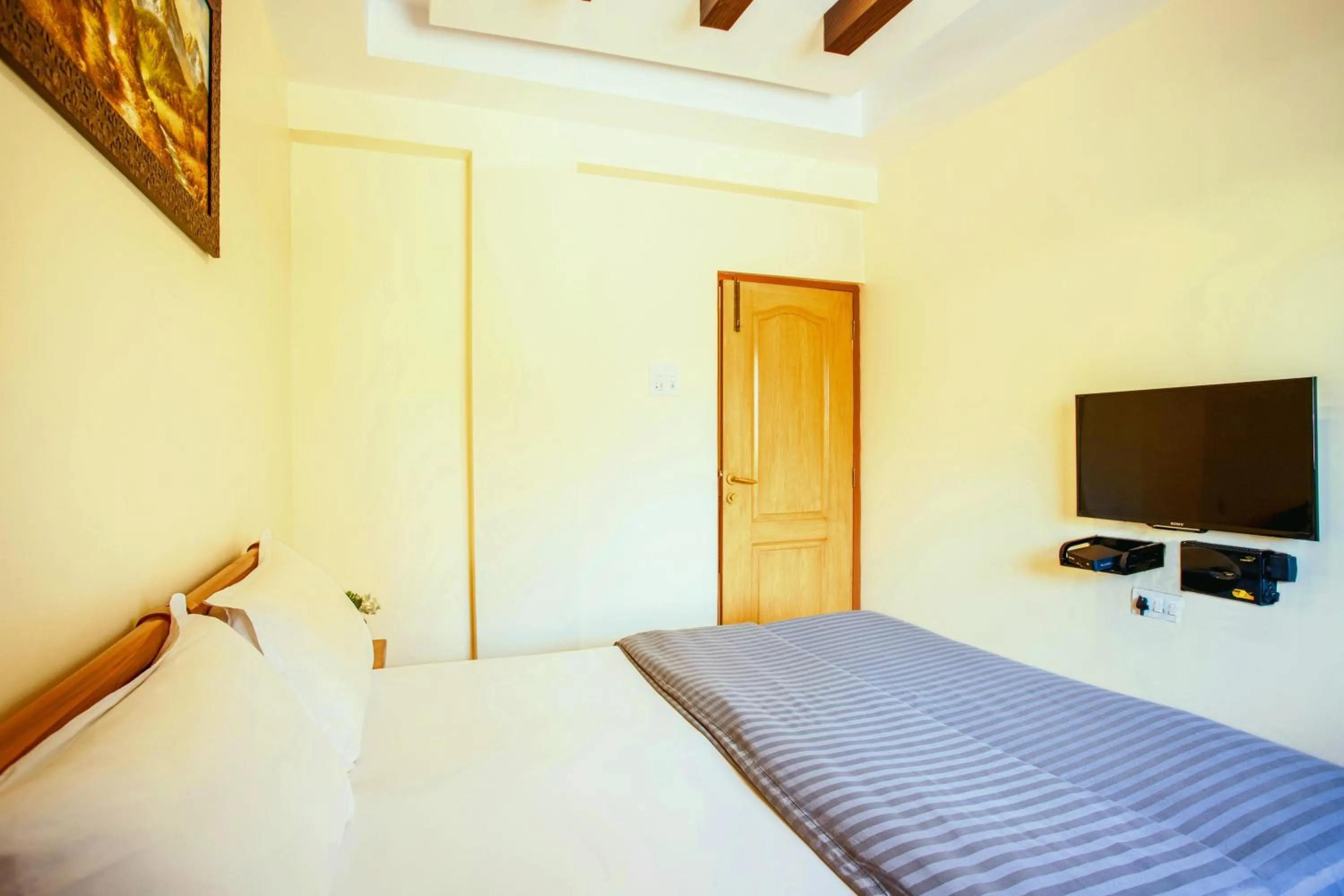 Bed in 'Golden Oceans' 3 bhk beach view villa
