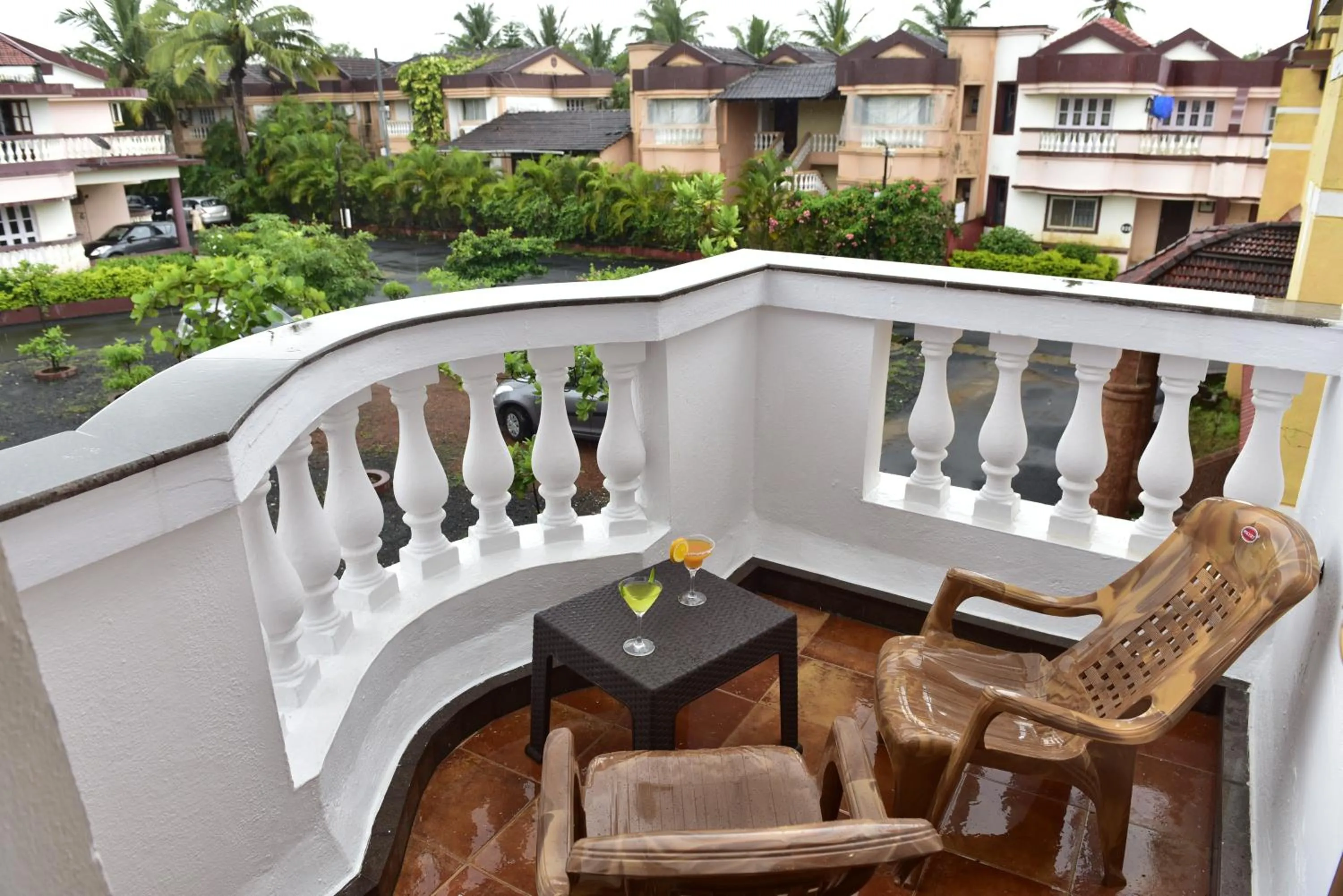 Garden view in 'Golden Oceans' 3 bhk beach view villa