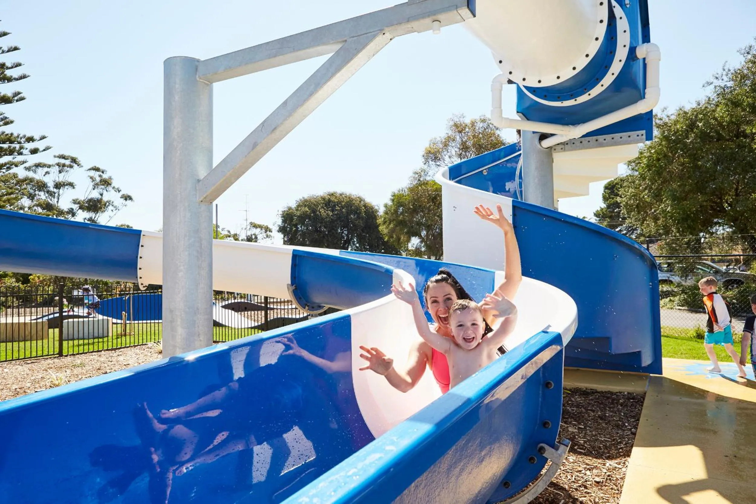 Pool view in NRMA Victor Harbor Beachfront Holiday Park