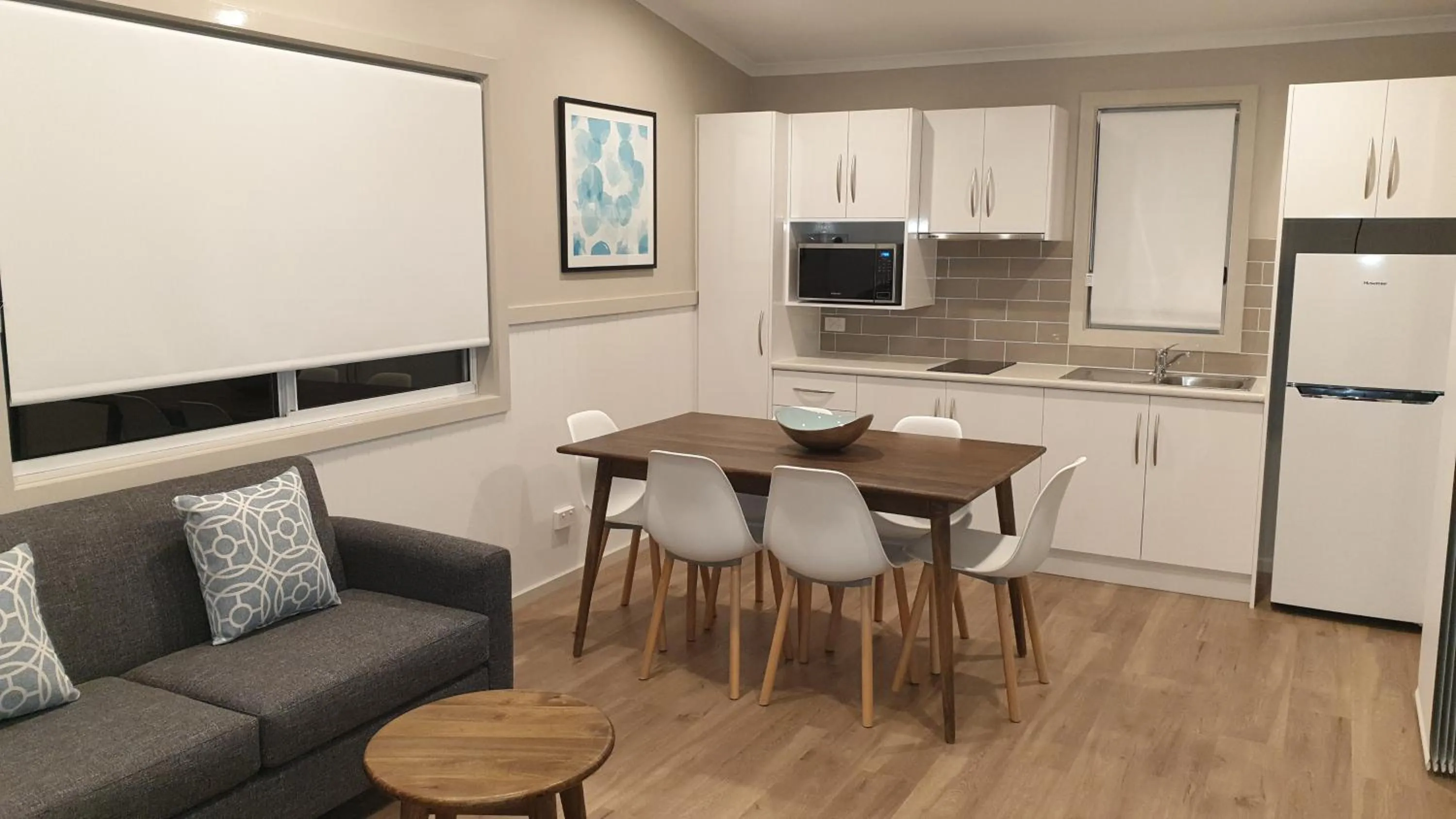 Kitchen or kitchenette in NRMA Victor Harbor Beachfront Holiday Park