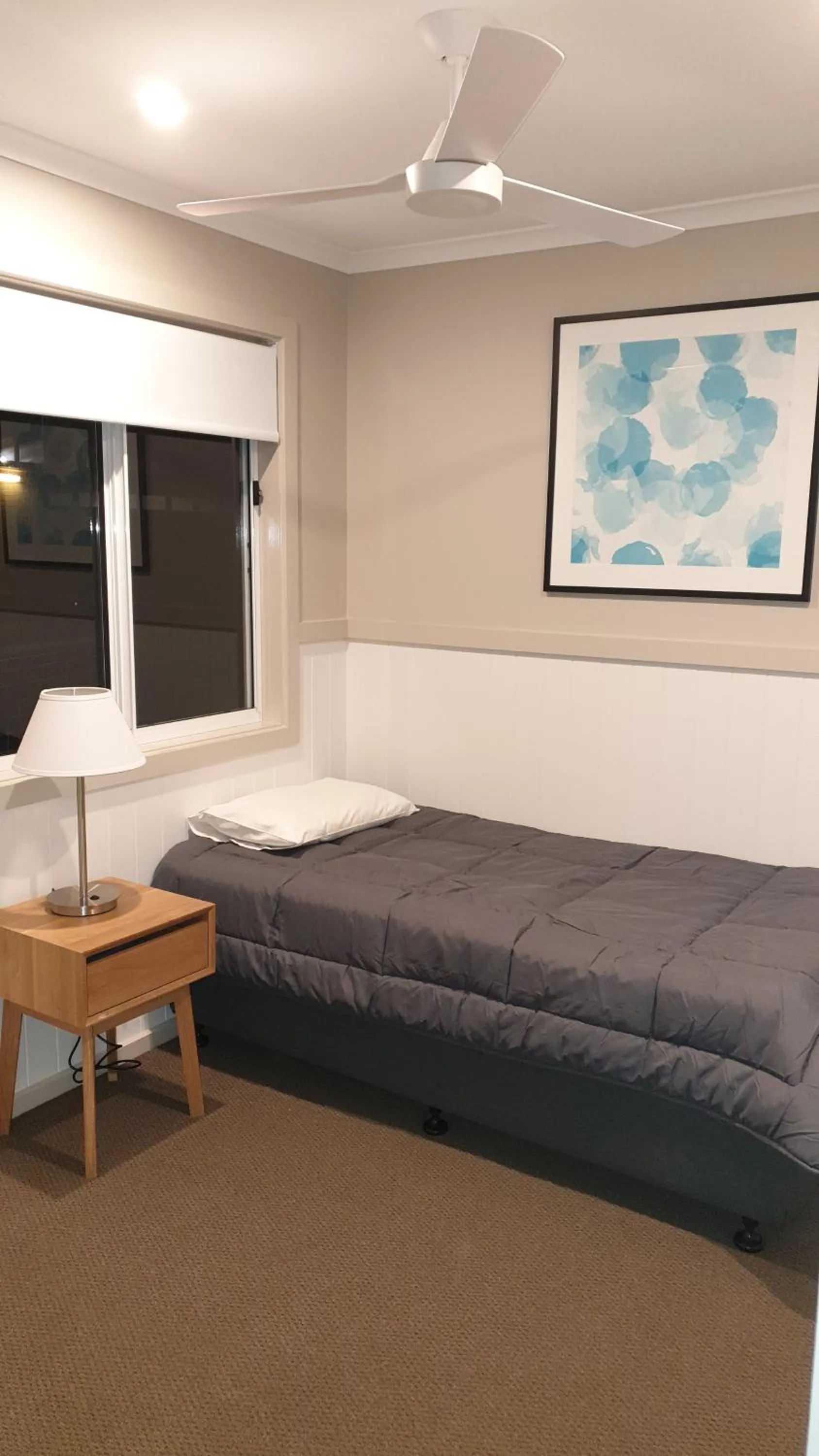 Bed in NRMA Victor Harbor Beachfront Holiday Park