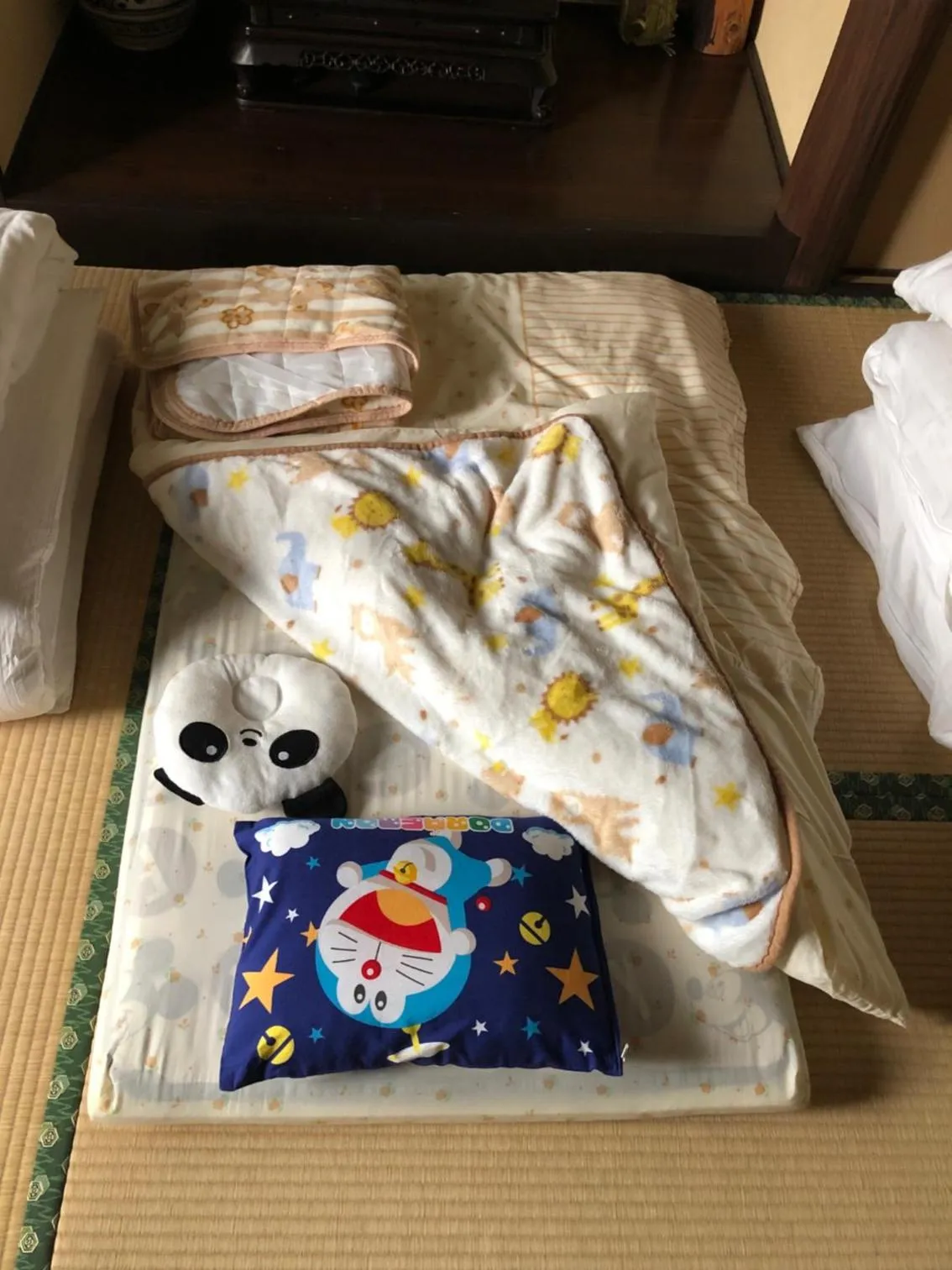 Bed in 京町家-椿庵Kyomachiya-Tsubakian