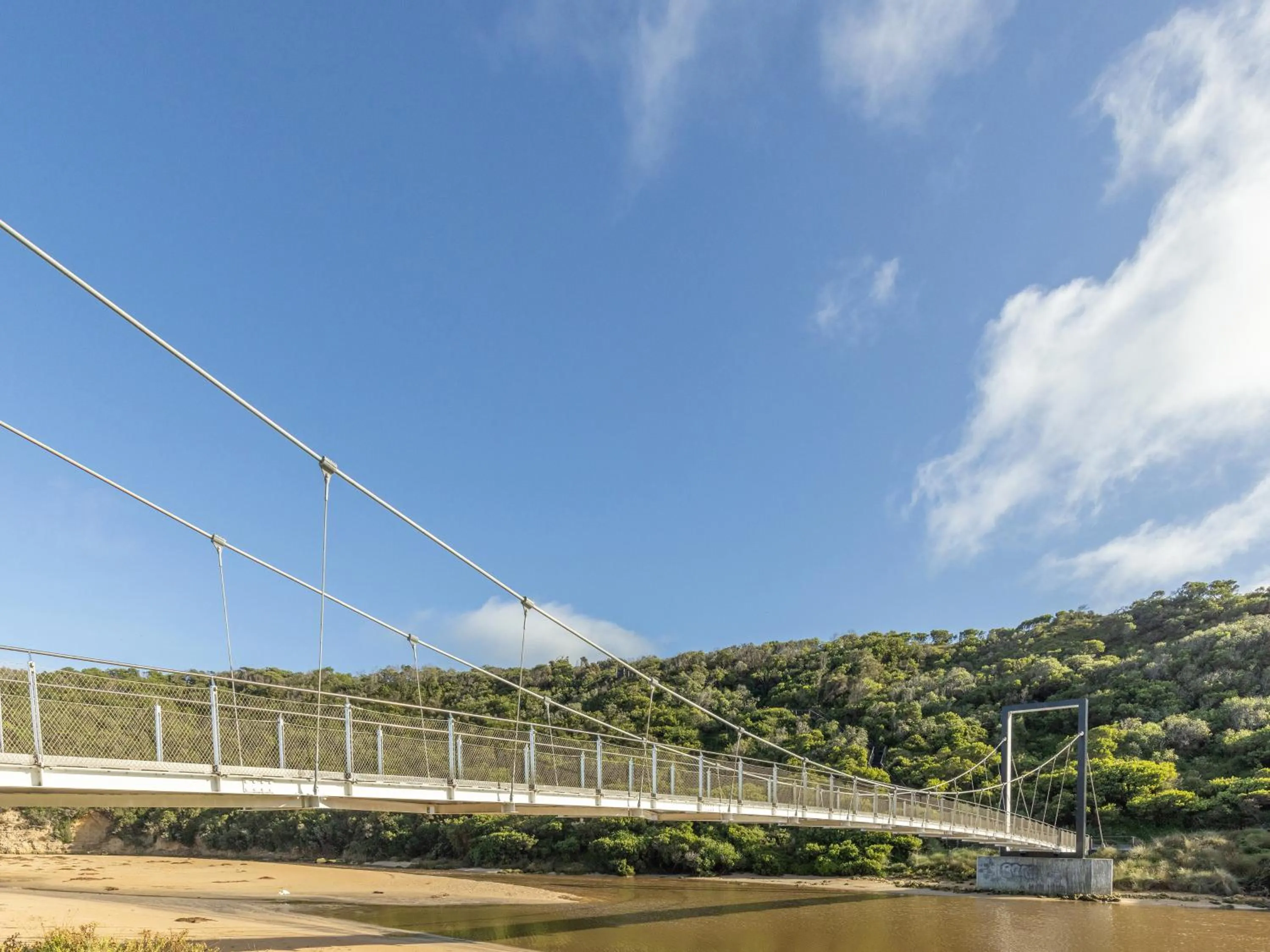 Natural landscape in NRMA Port Campbell Holiday Park