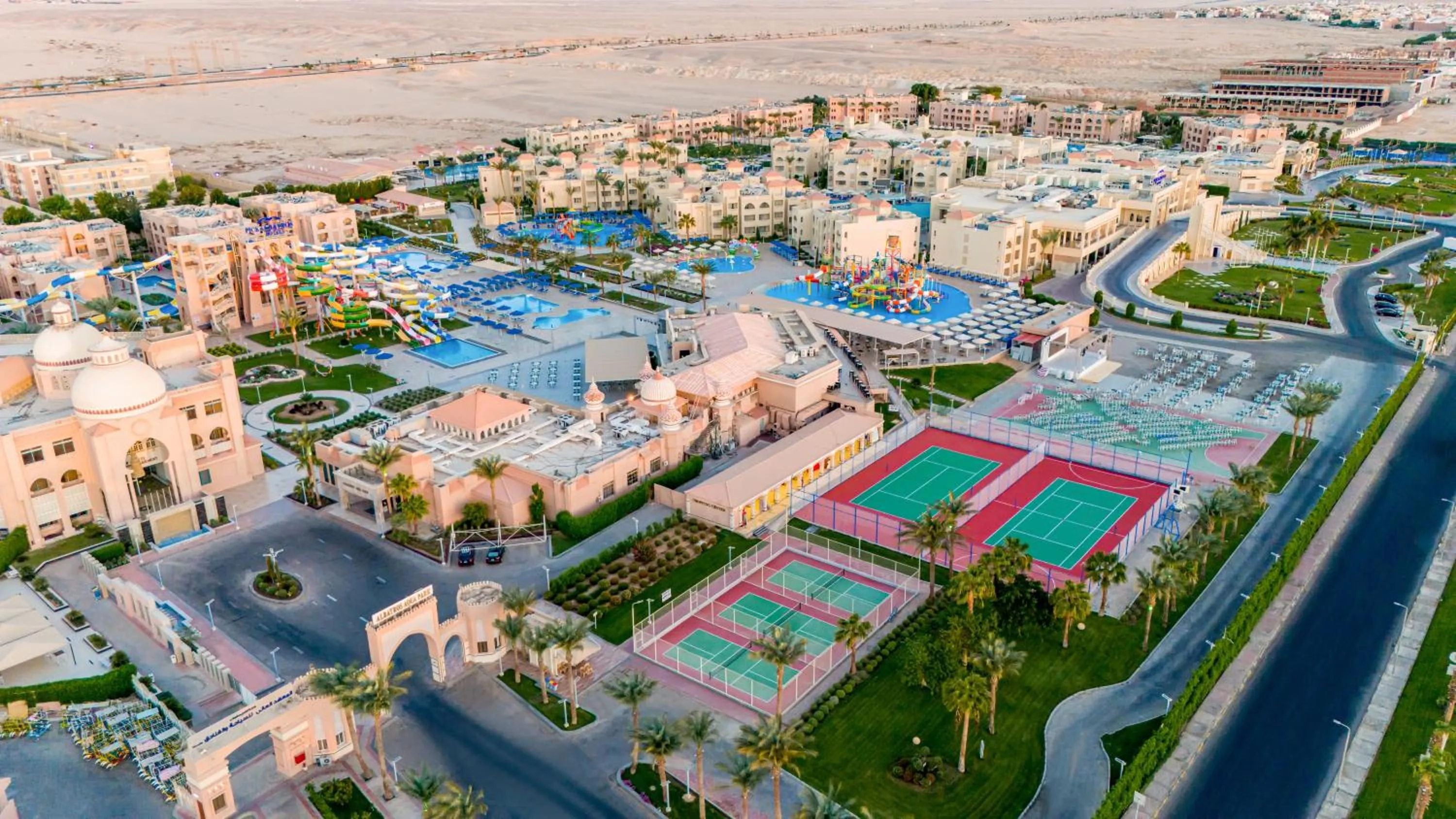 Bird's eye view in Pickalbatros Aqua Vista Resort - Hurghada