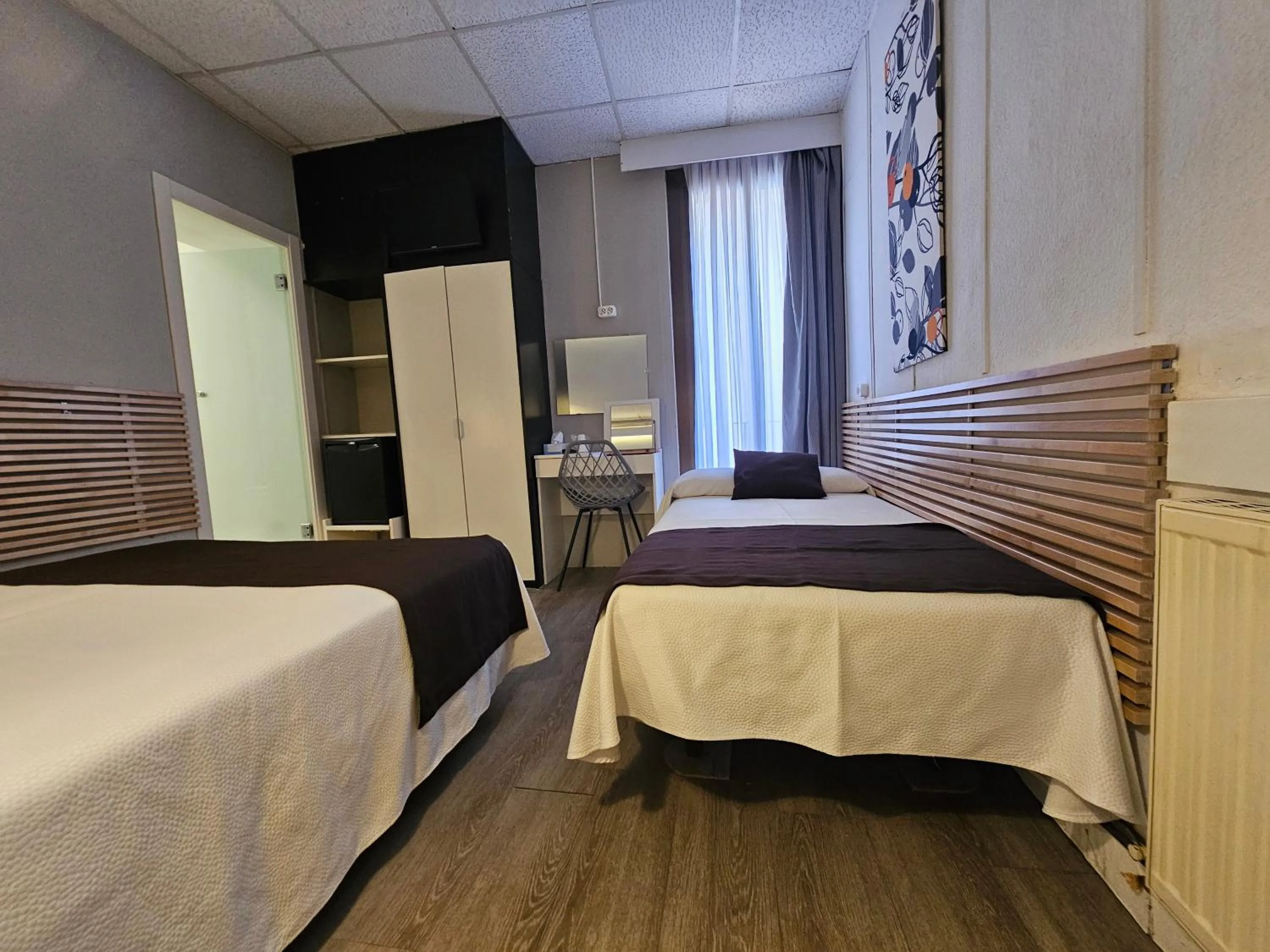 Bed in Hotel Palermo