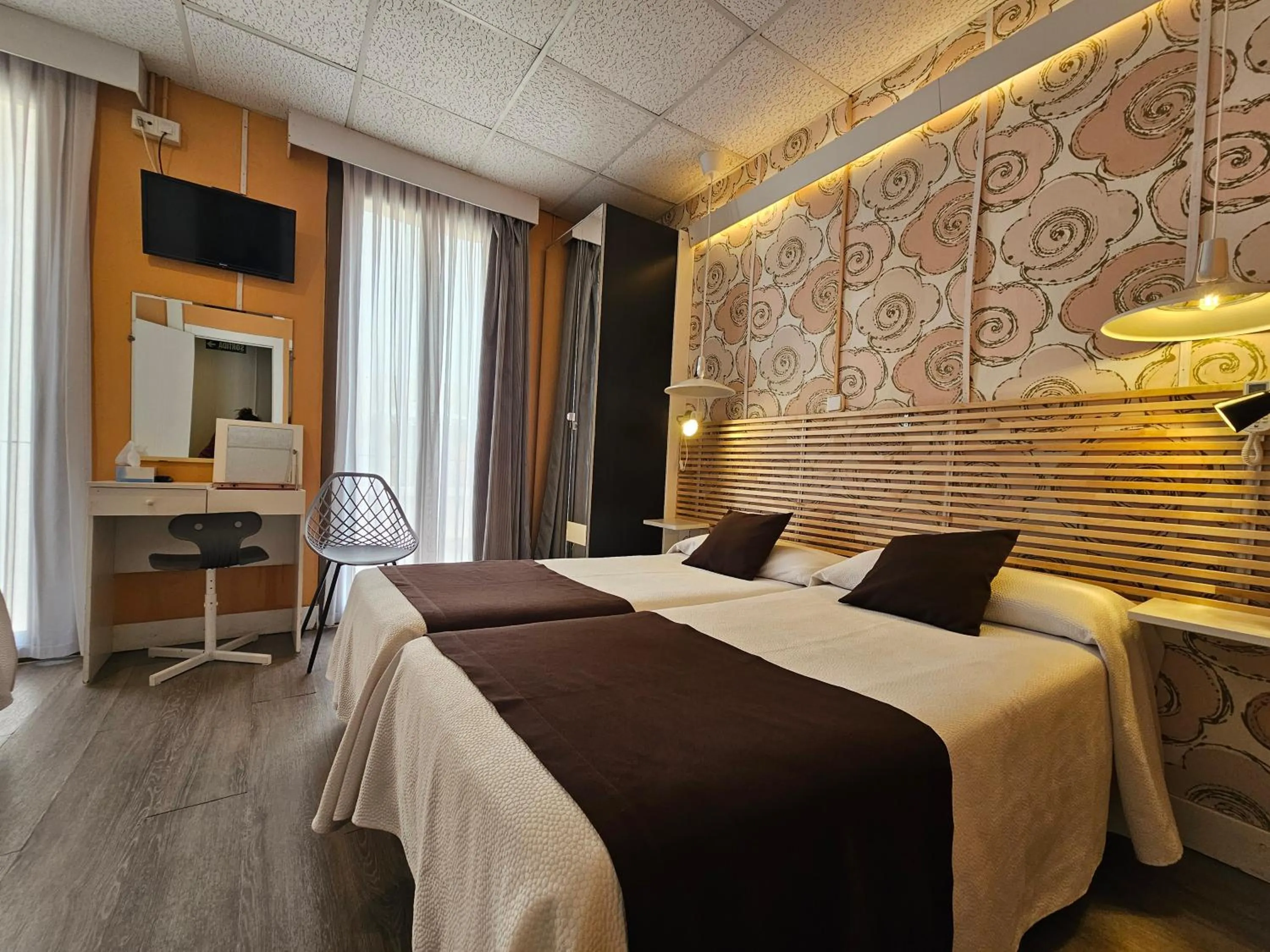 Bed in Hotel Palermo