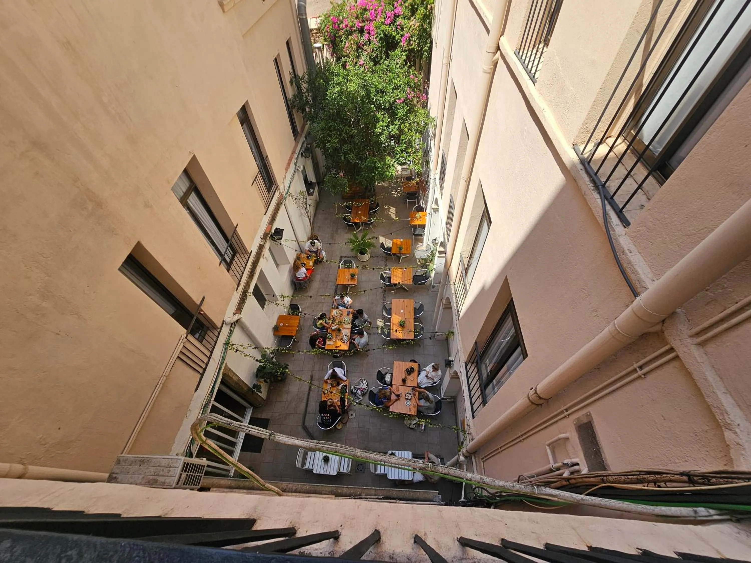 Patio in Hotel Palermo