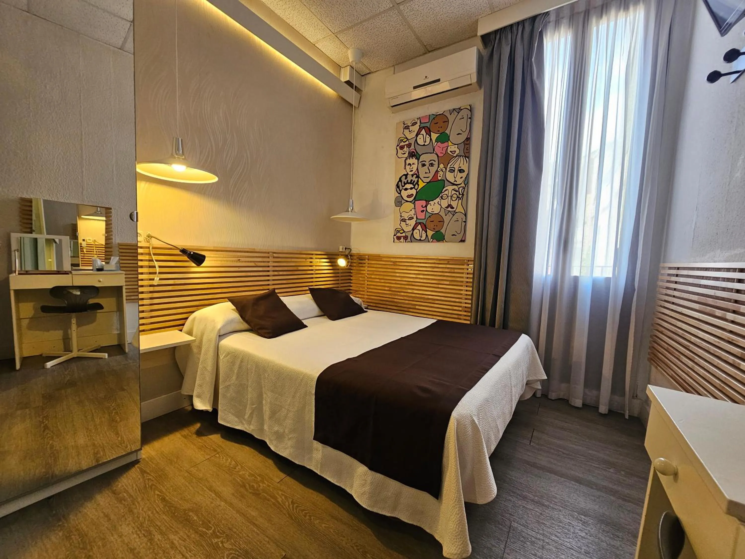 Bed in Hotel Palermo