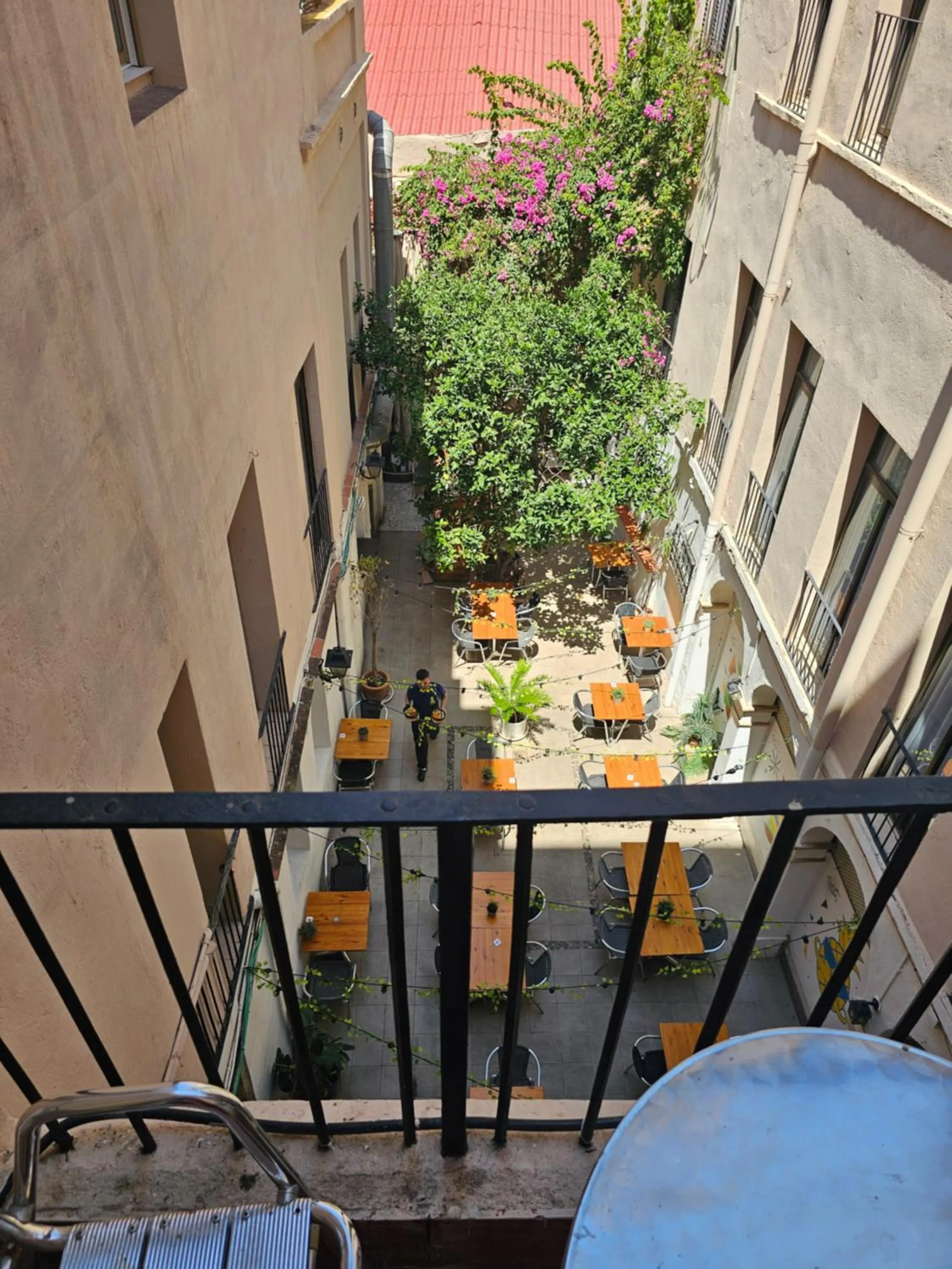 Patio in Hotel Palermo