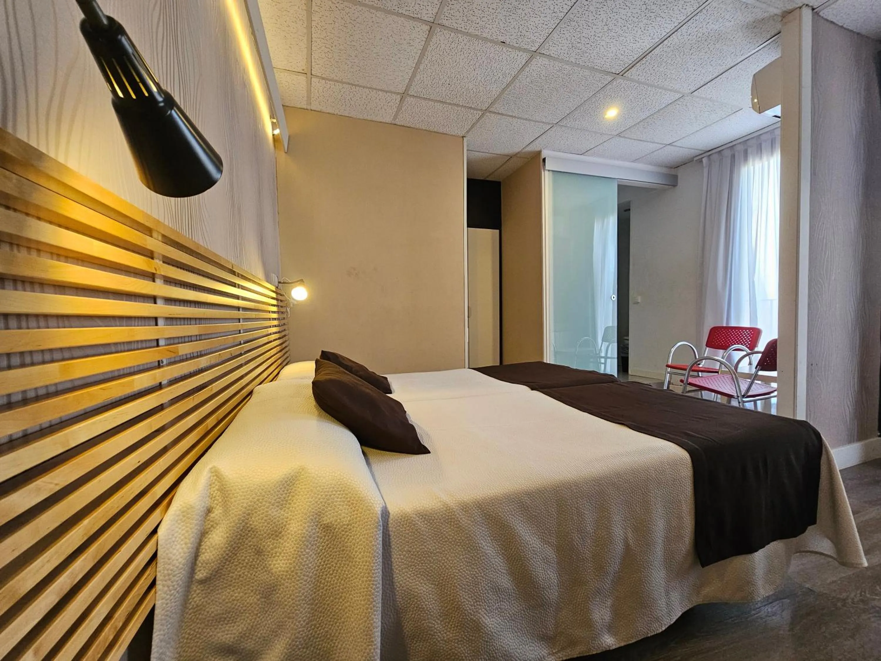 Bed in Hotel Palermo