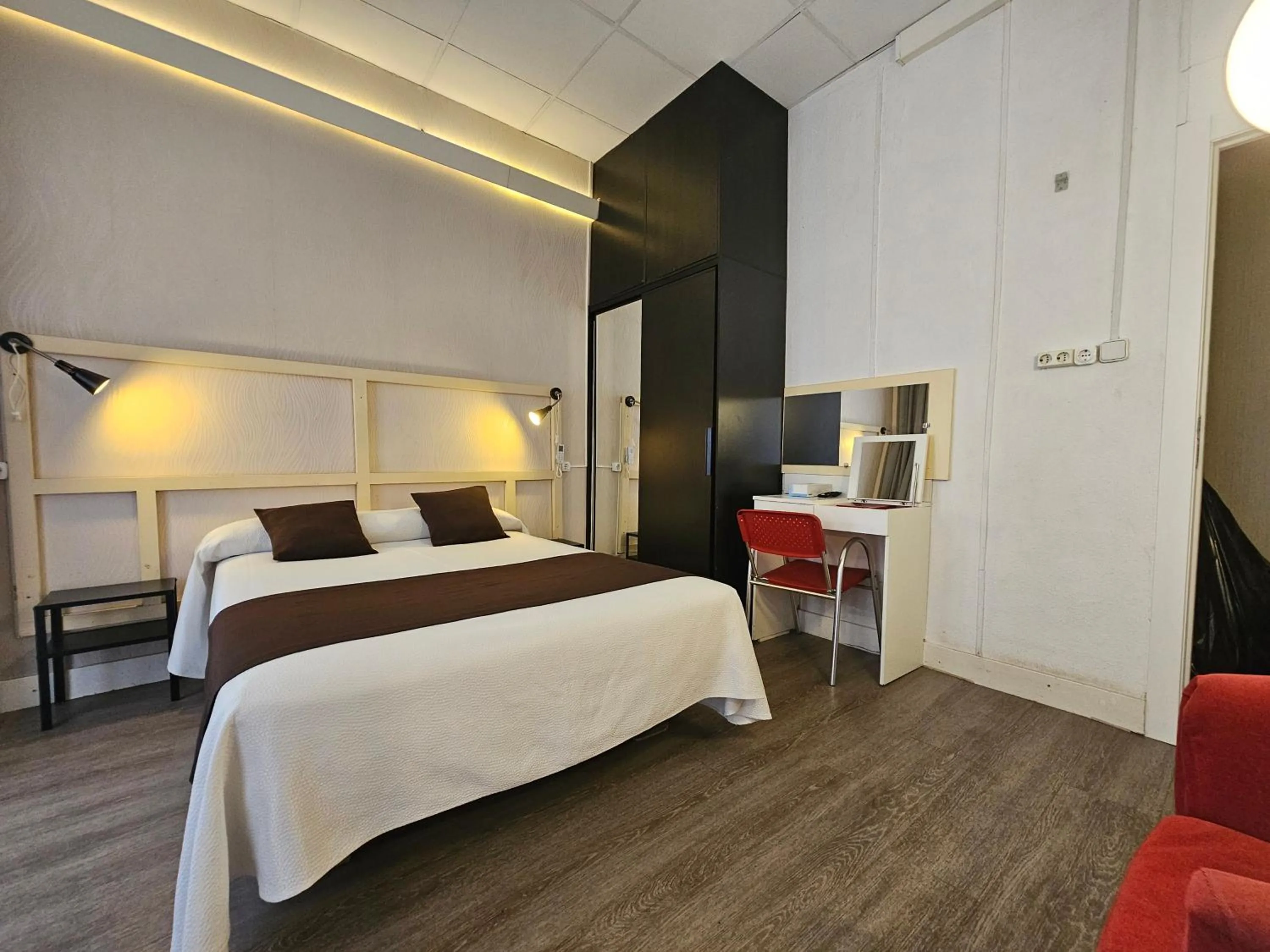 Bed in Hotel Palermo