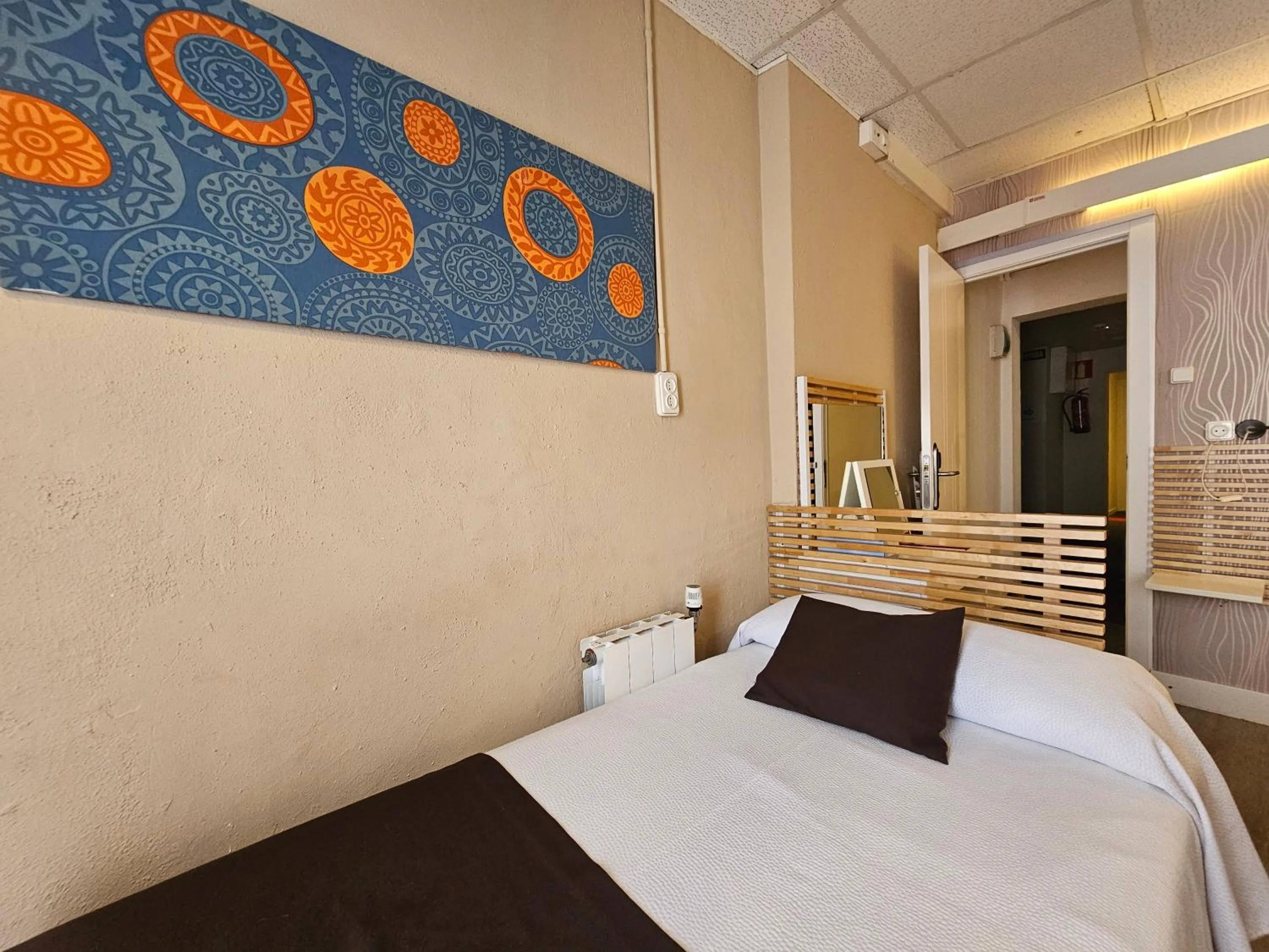 Bed in Hotel Palermo