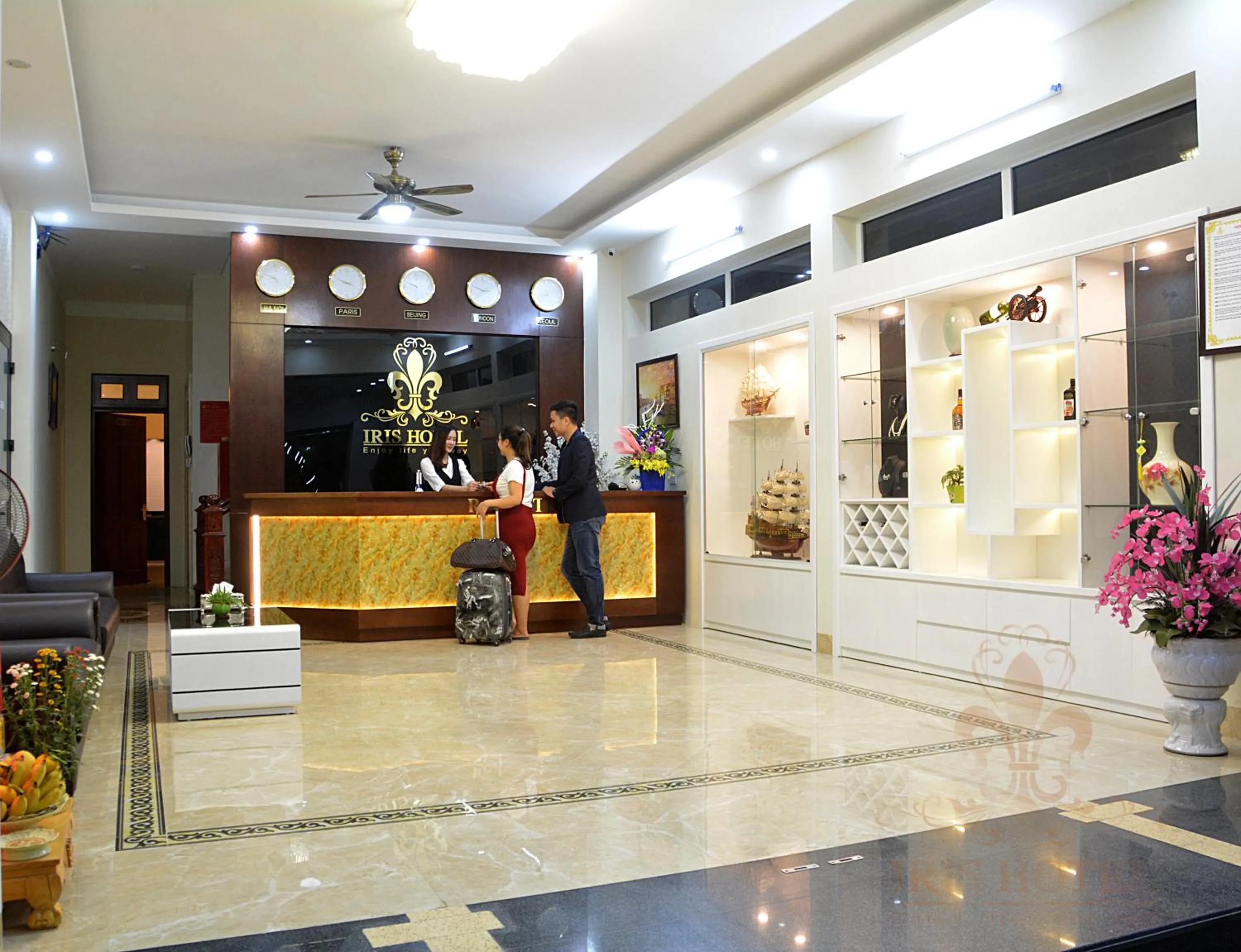 Property building in Iris Hotel