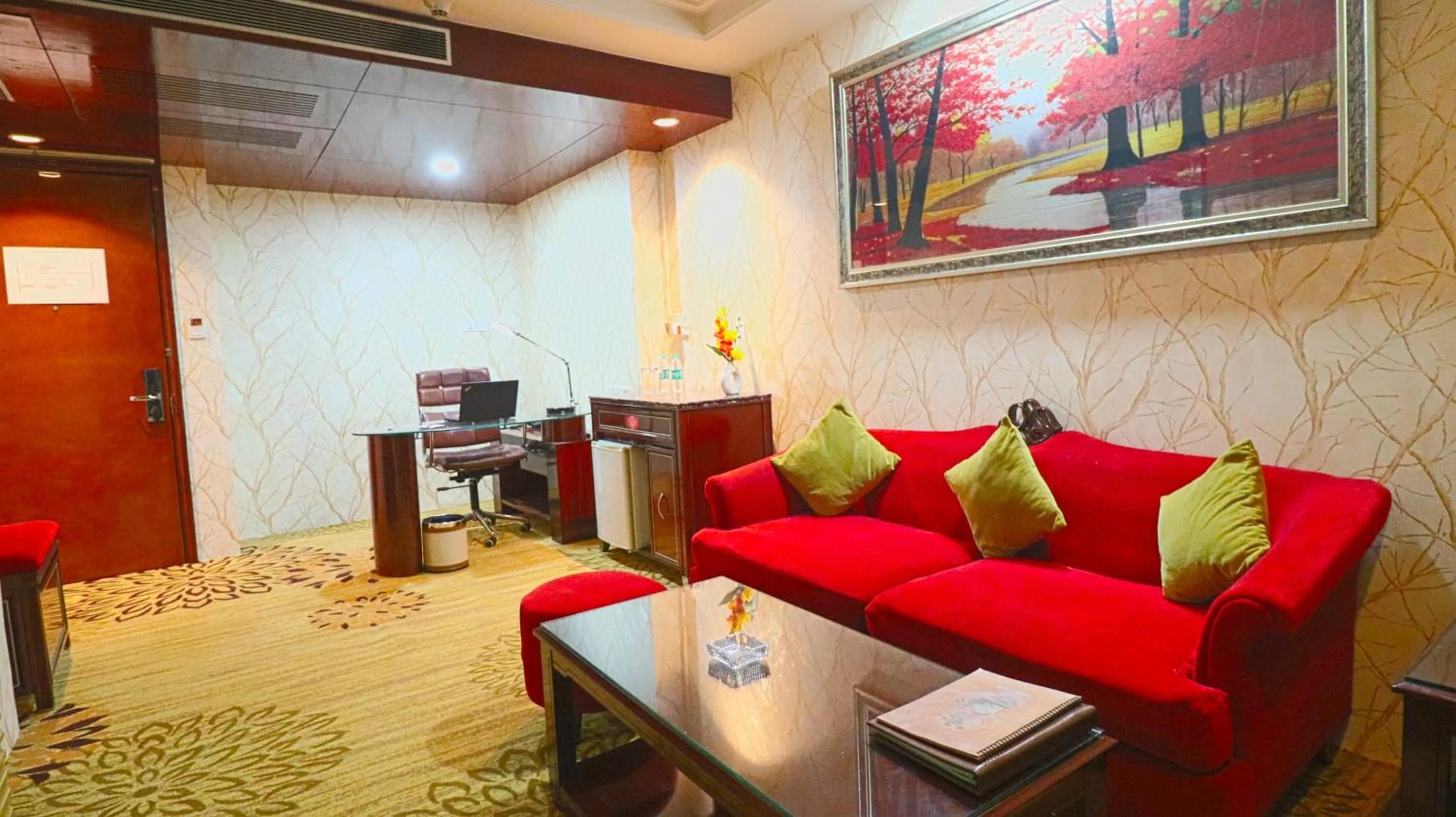 Seating area in SkyCity Hotel Gurgaon