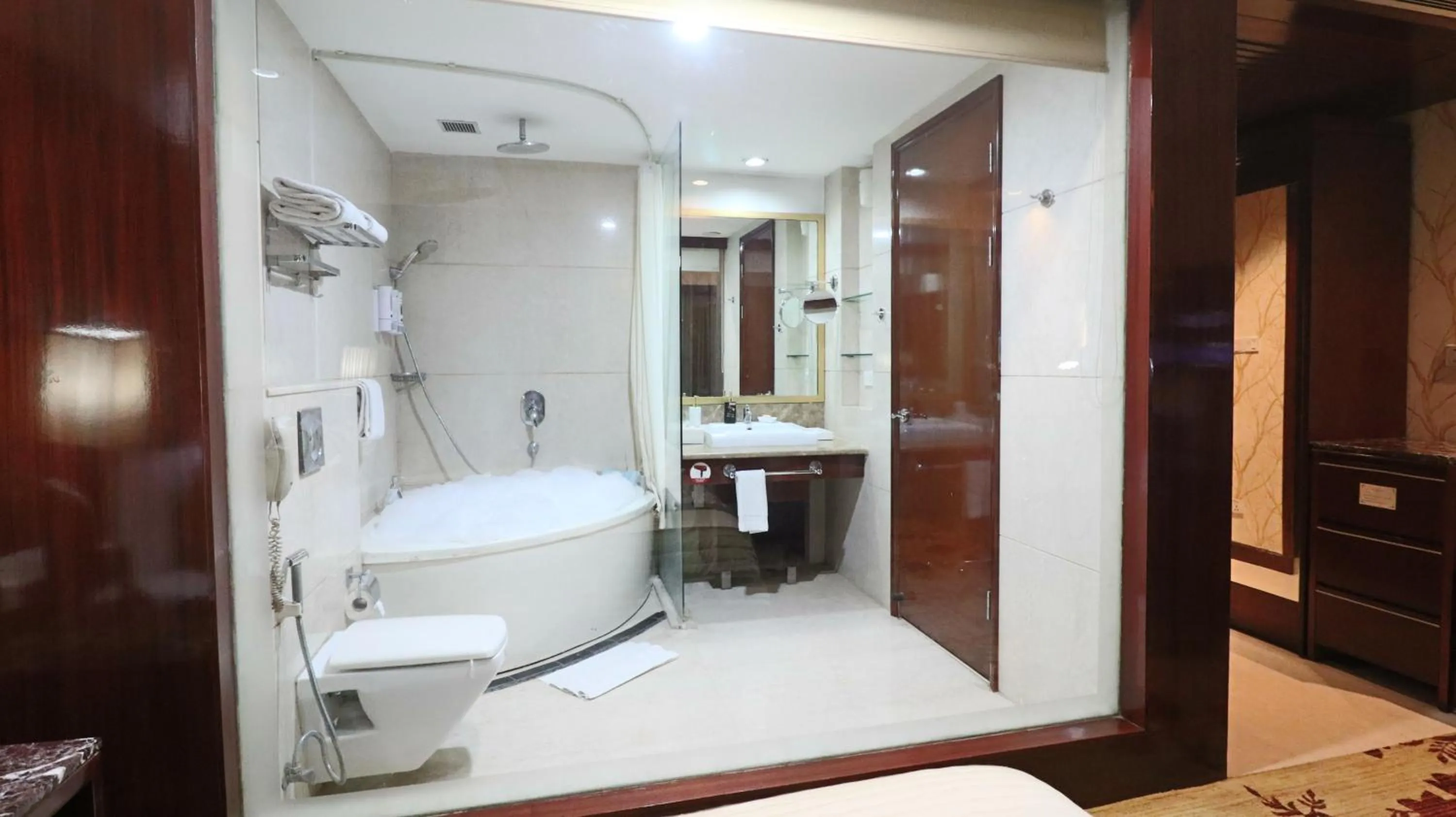 Bathroom in SkyCity Hotel Gurgaon