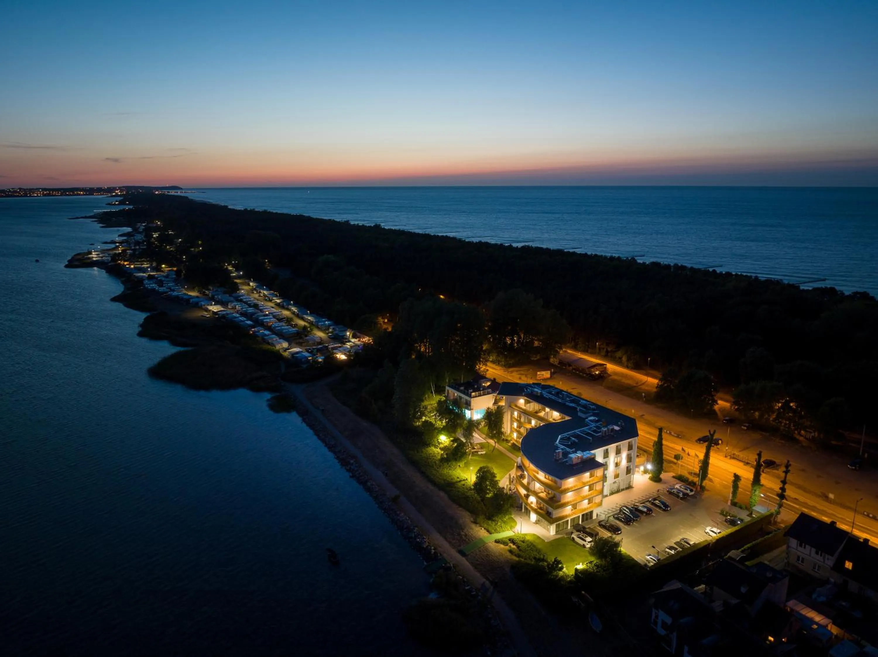 Property building in Hotel Meridian