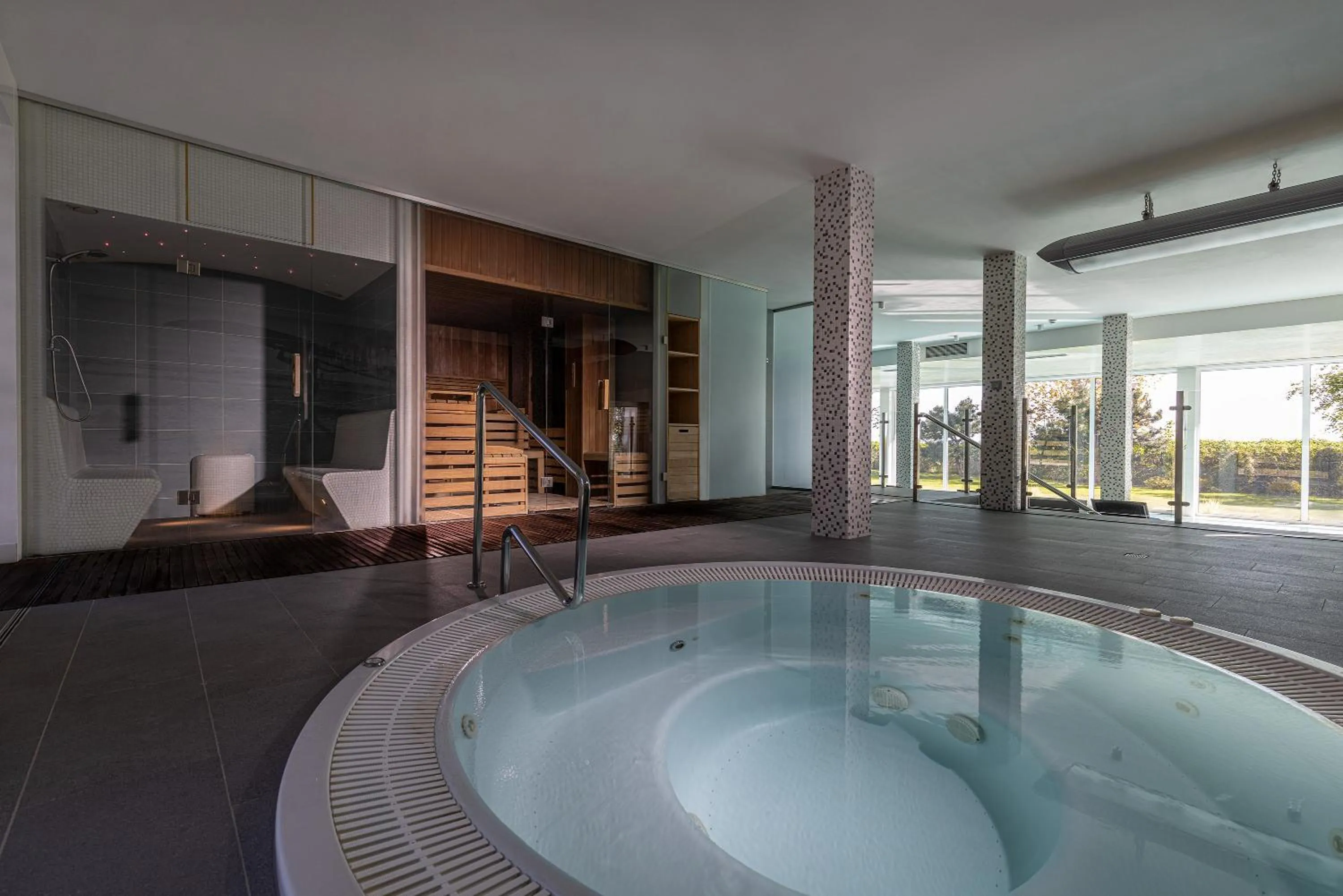 Sauna in Hotel Meridian