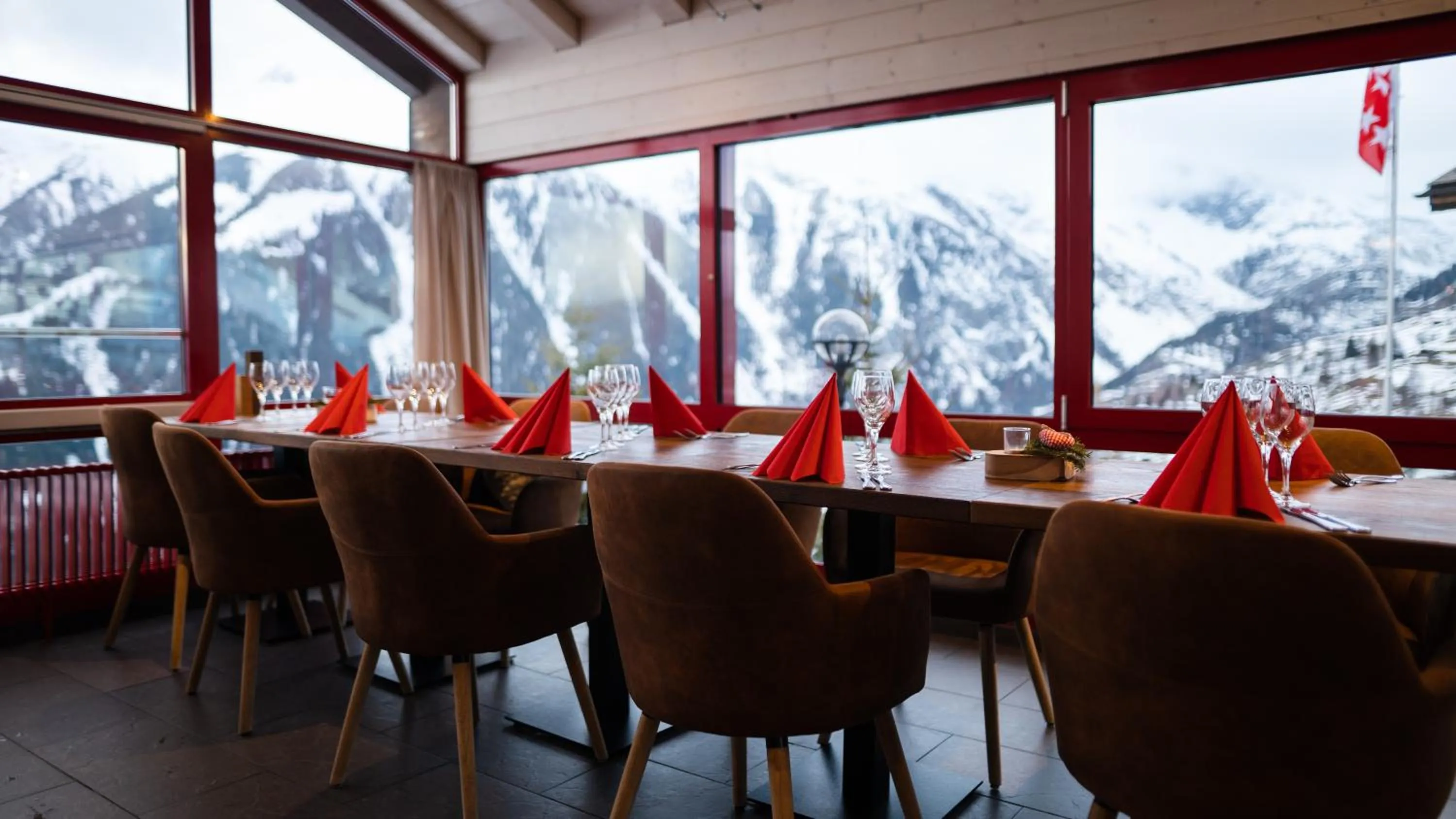 Restaurant/places to eat in Hotel Bellwald