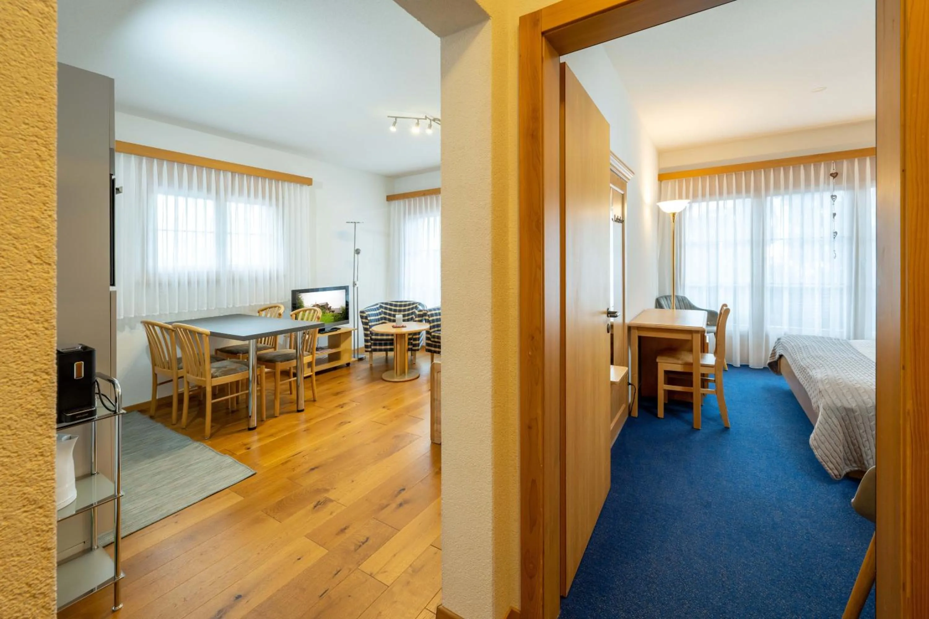 Bed in Hotel Bellwald