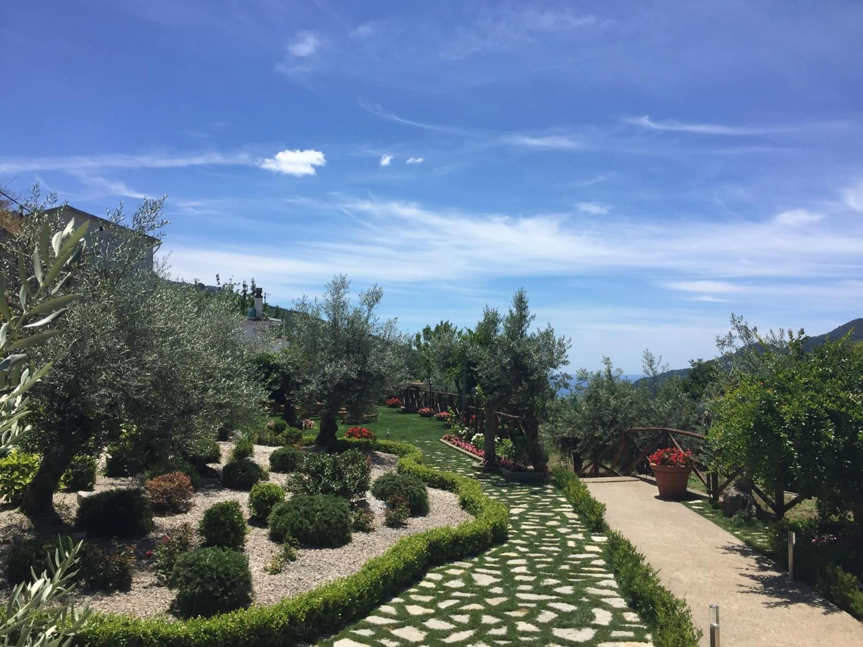 Garden in B&B Fior Tramonti