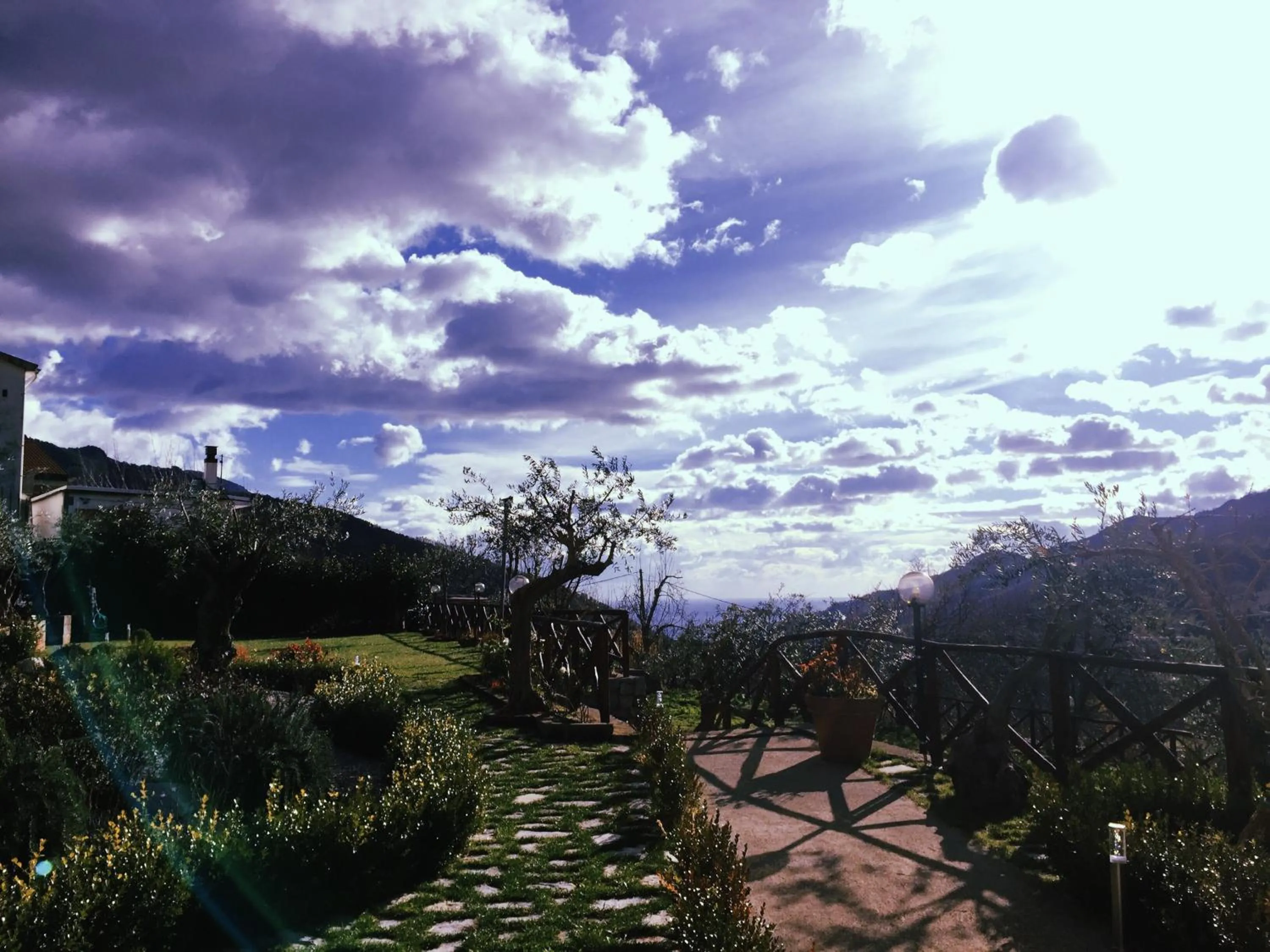 Natural landscape in B&B Fior Tramonti