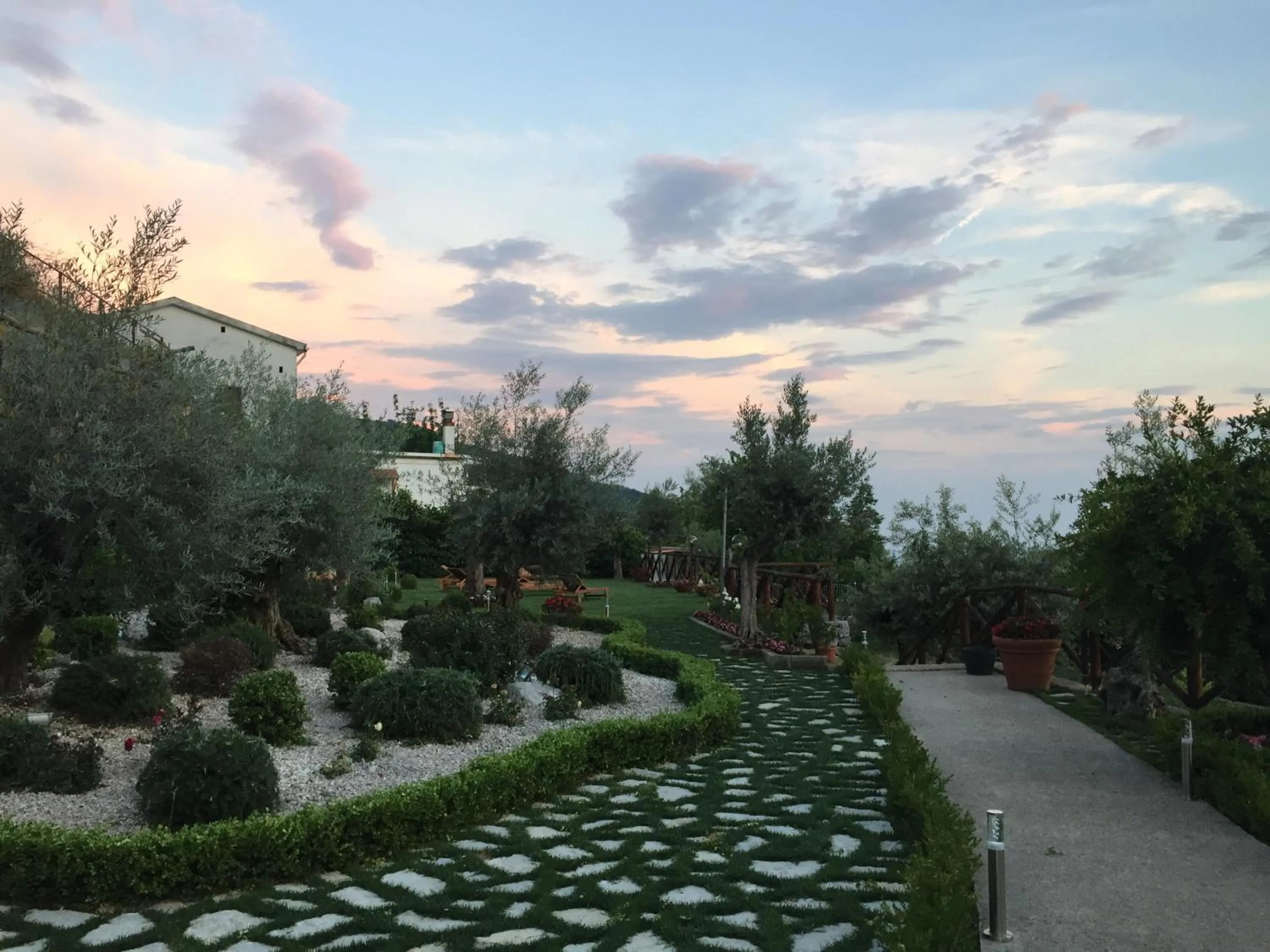 Garden in B&B Fior Tramonti
