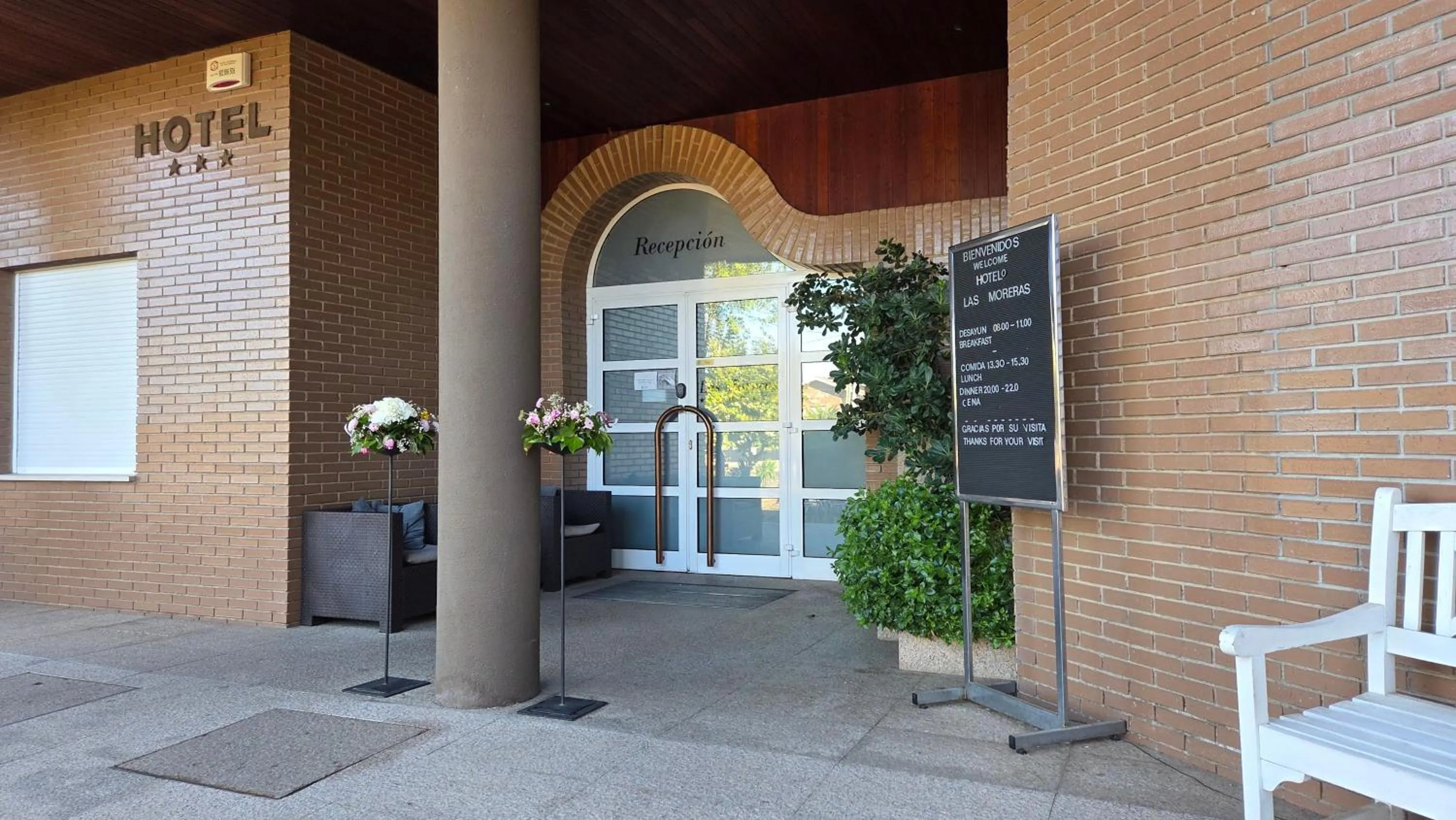 Property building in Hotel Las Moreras