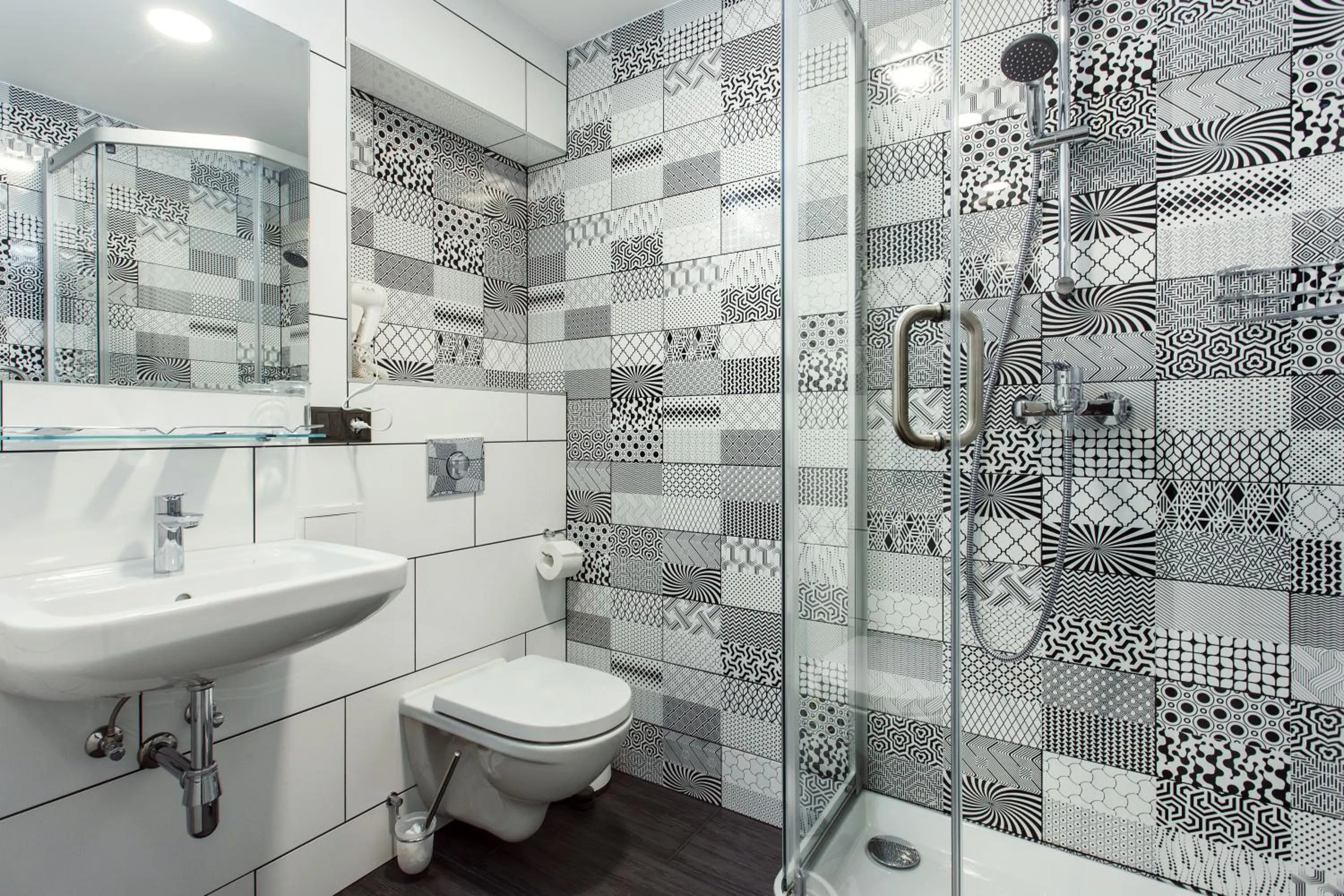 Bathroom in Old Town Trio Apartments