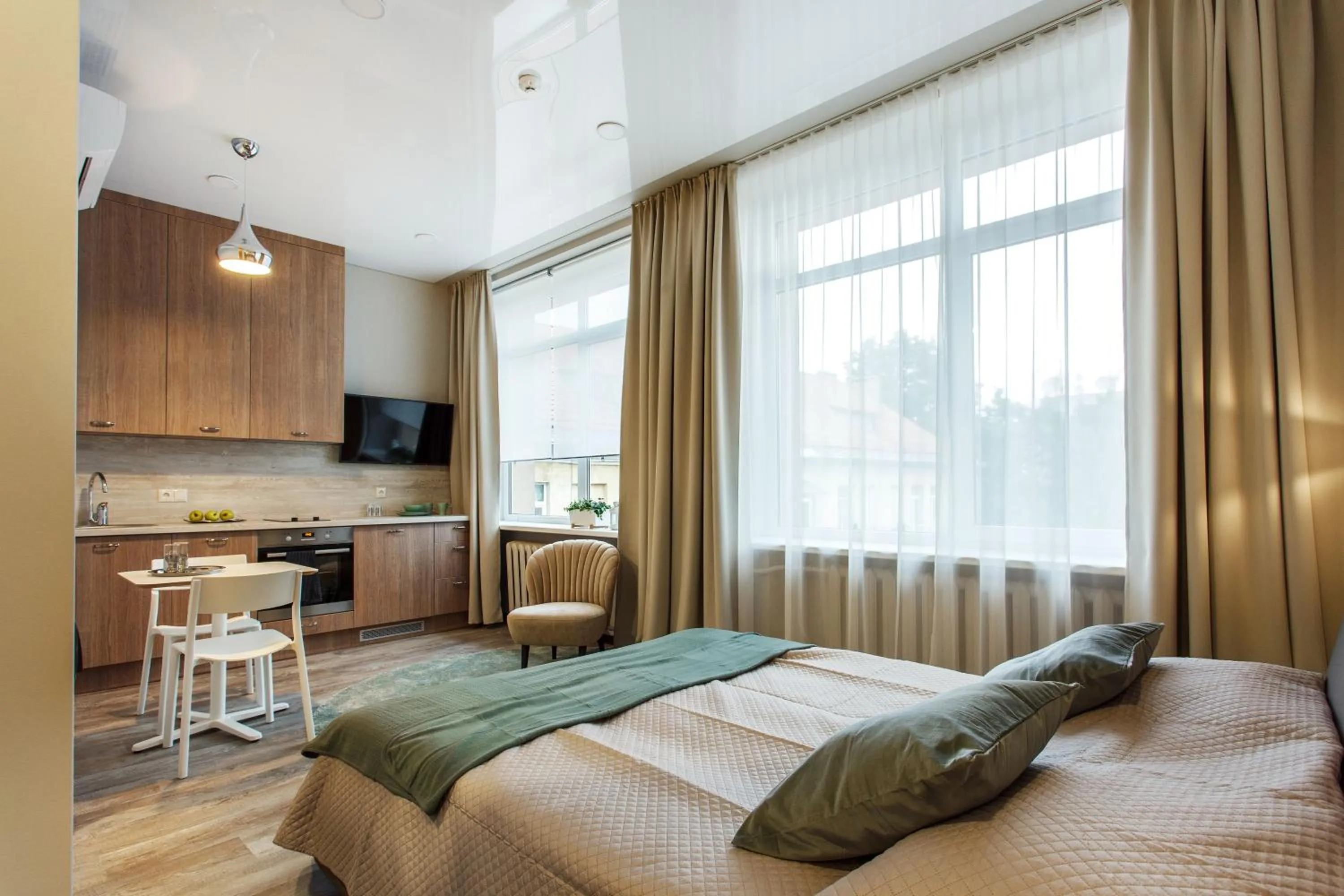 Photo of the whole room, Bed in Old Town Trio Apartments