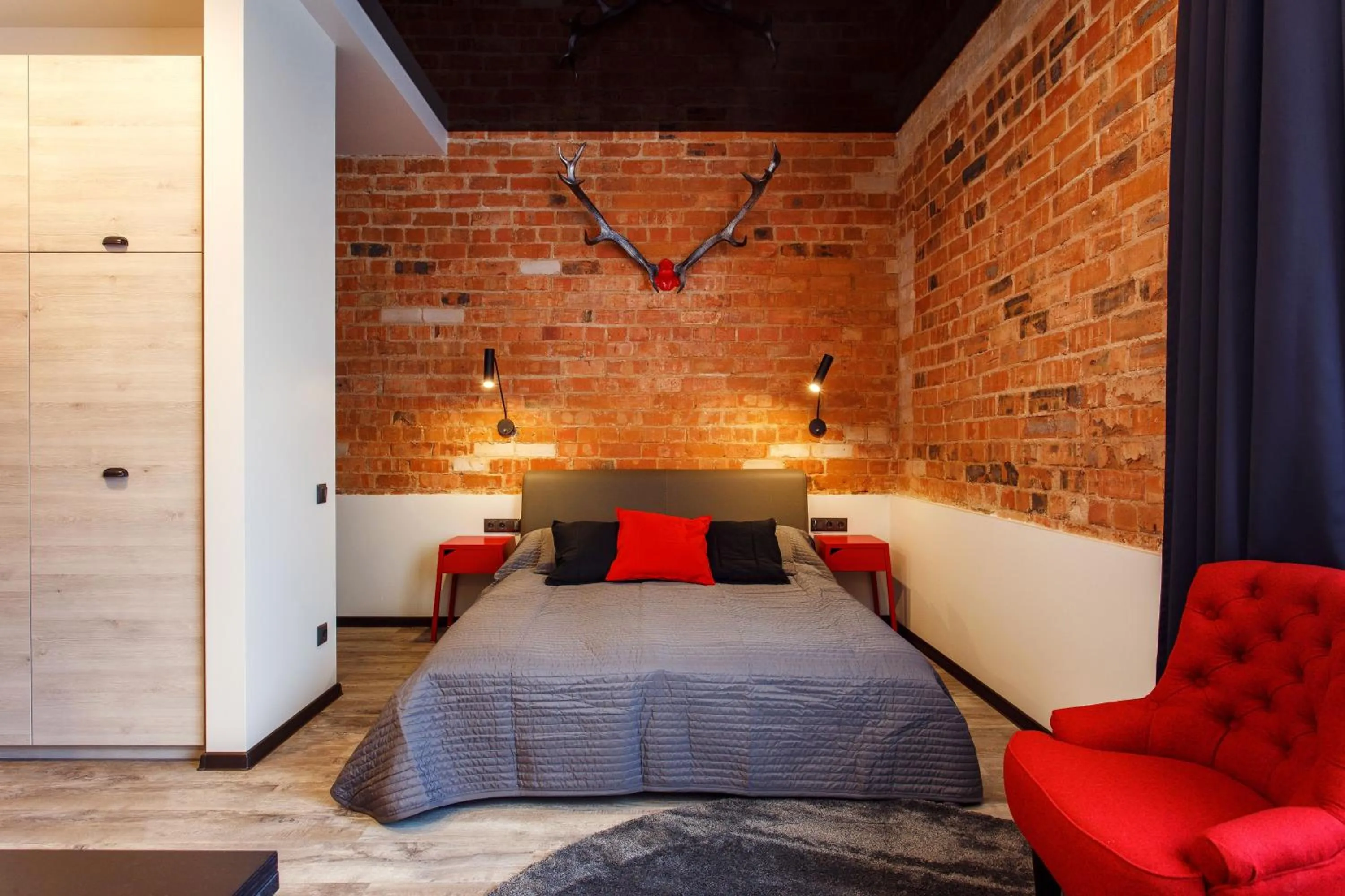 Photo of the whole room, Bed in Old Town Trio Apartments