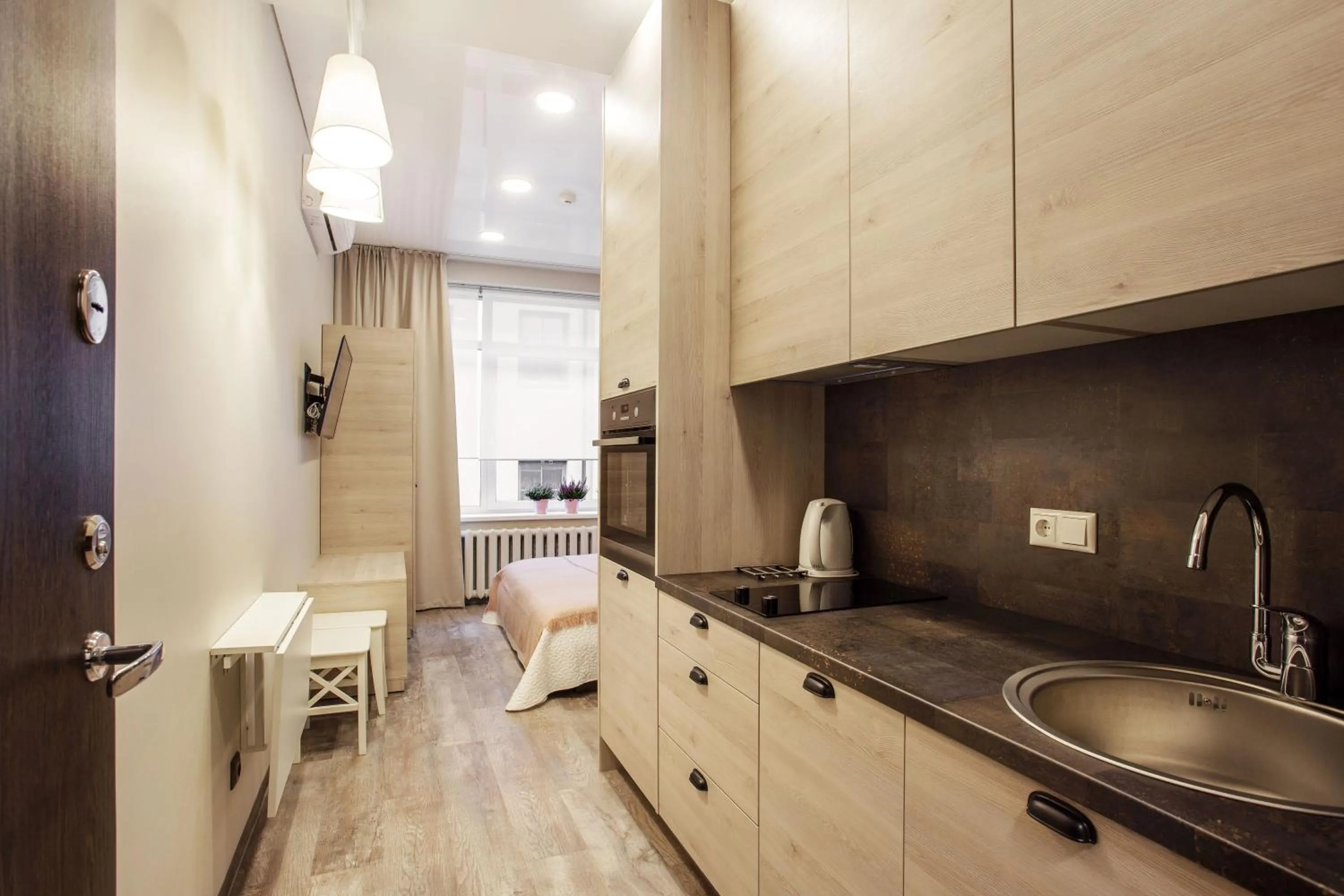 Photo of the whole room in Old Town Trio Apartments