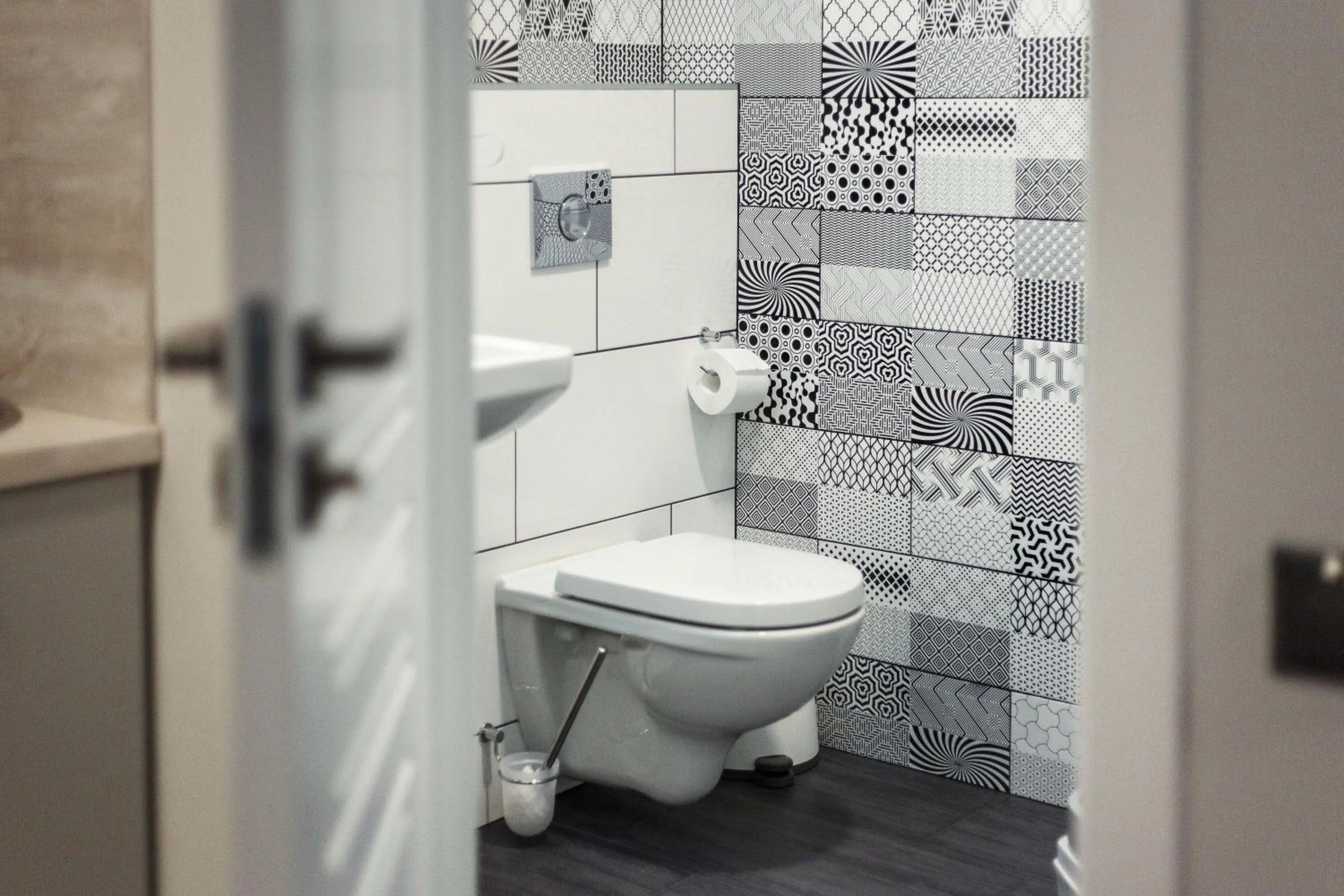 Bathroom in Old Town Trio Apartments