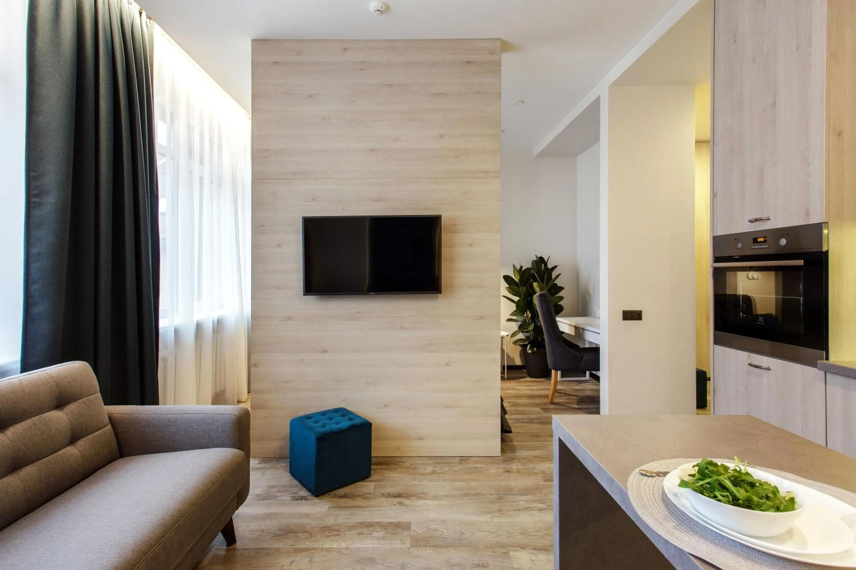 Photo of the whole room in Old Town Trio Apartments